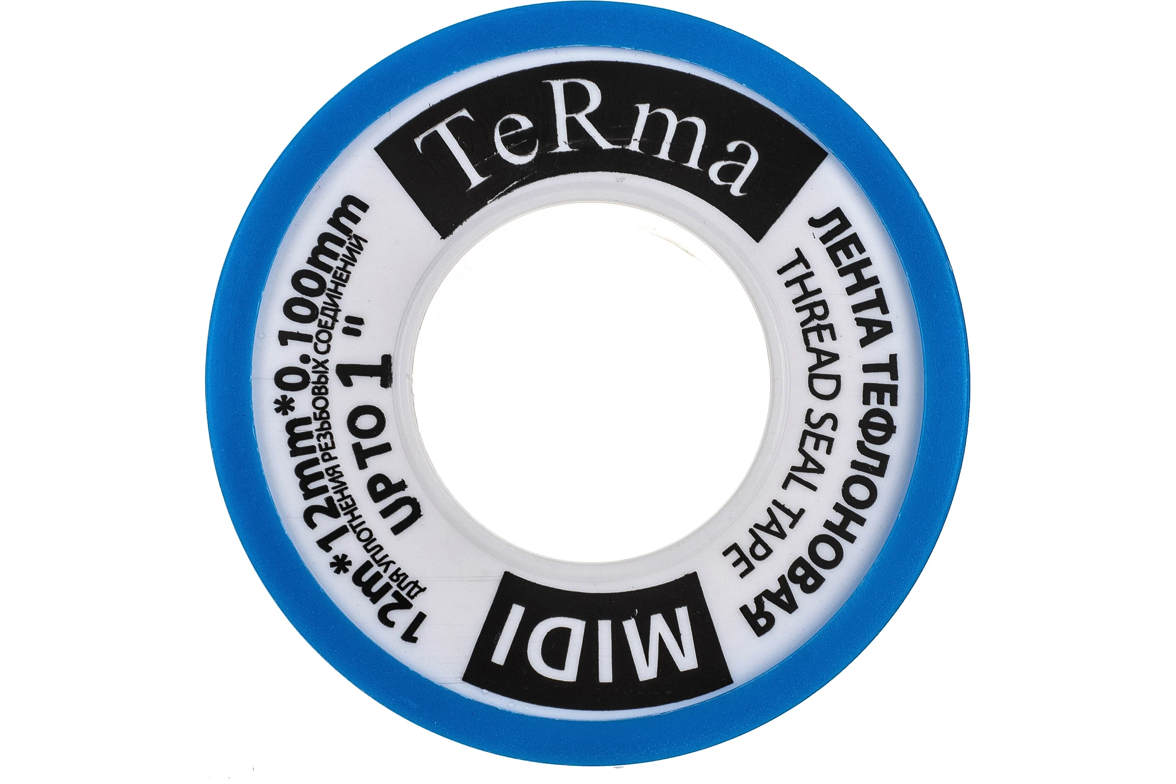 ФУМ лента Terma MIDI, 1", 12 м х 12 мм х 0.1 мм 20152