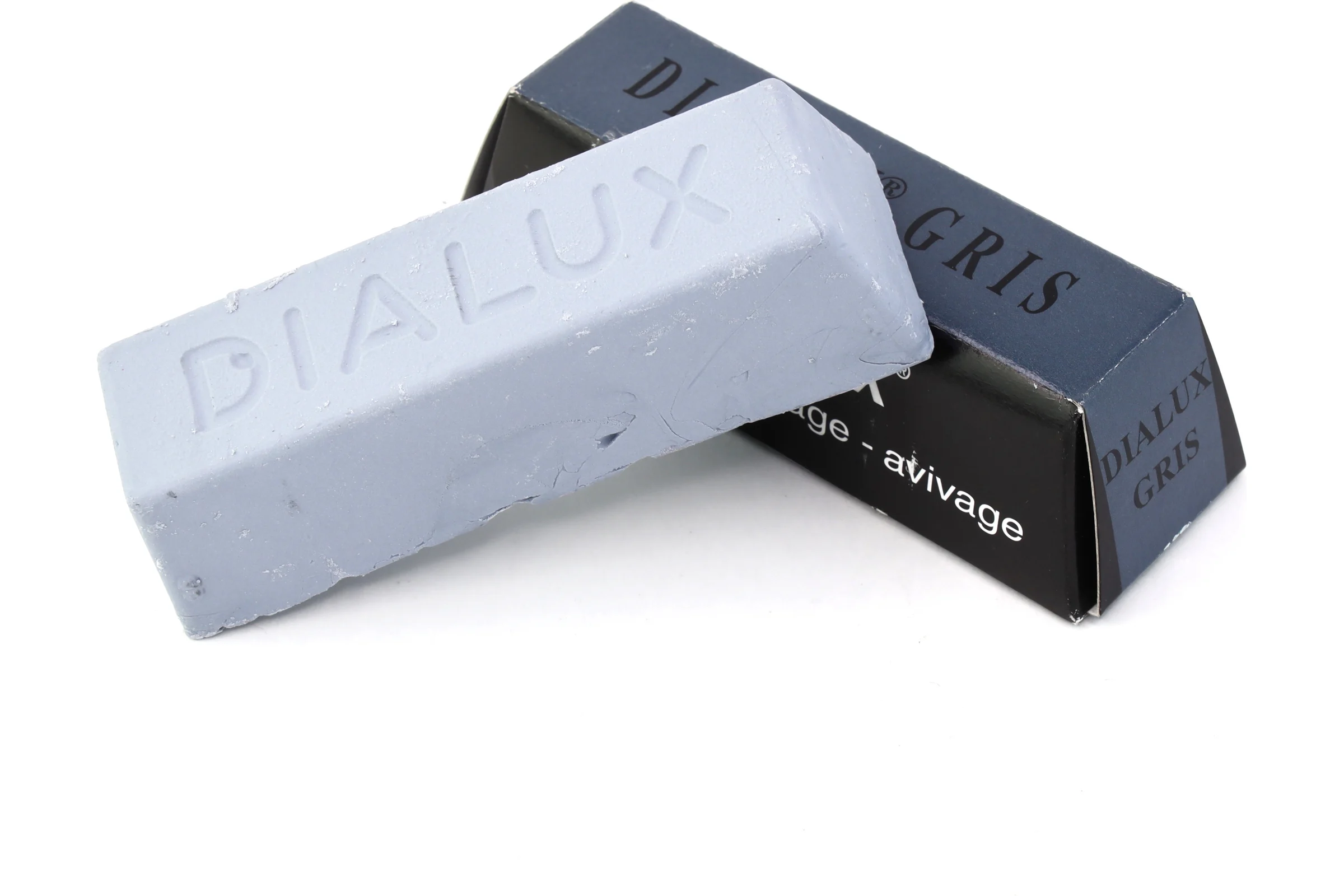 Твердая полировальная паста серого цвета Dialux GRIS 4-012 OSBORN 157.089-L709