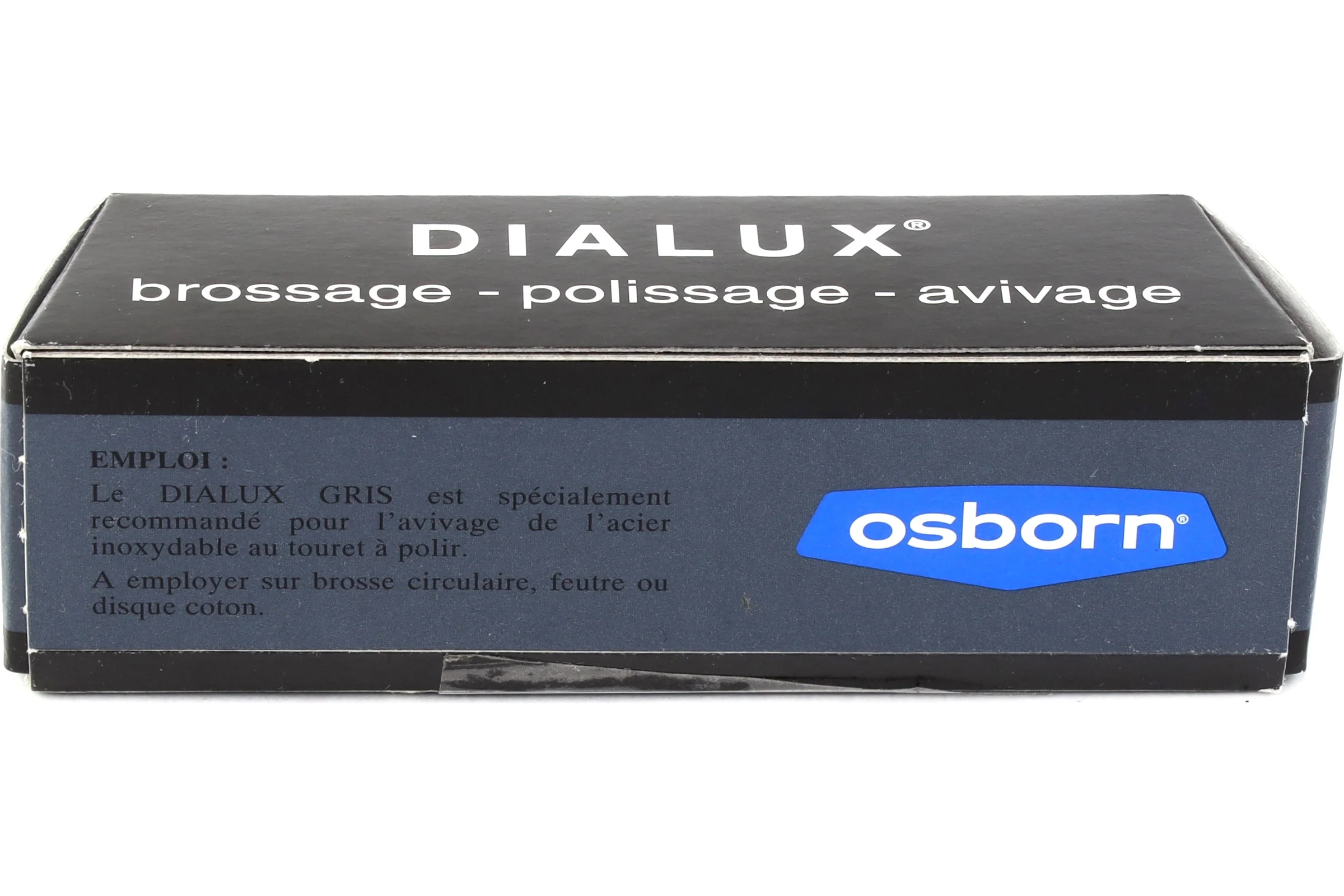 Твердая полировальная паста серого цвета Dialux GRIS 4-012 OSBORN 157.089-L709