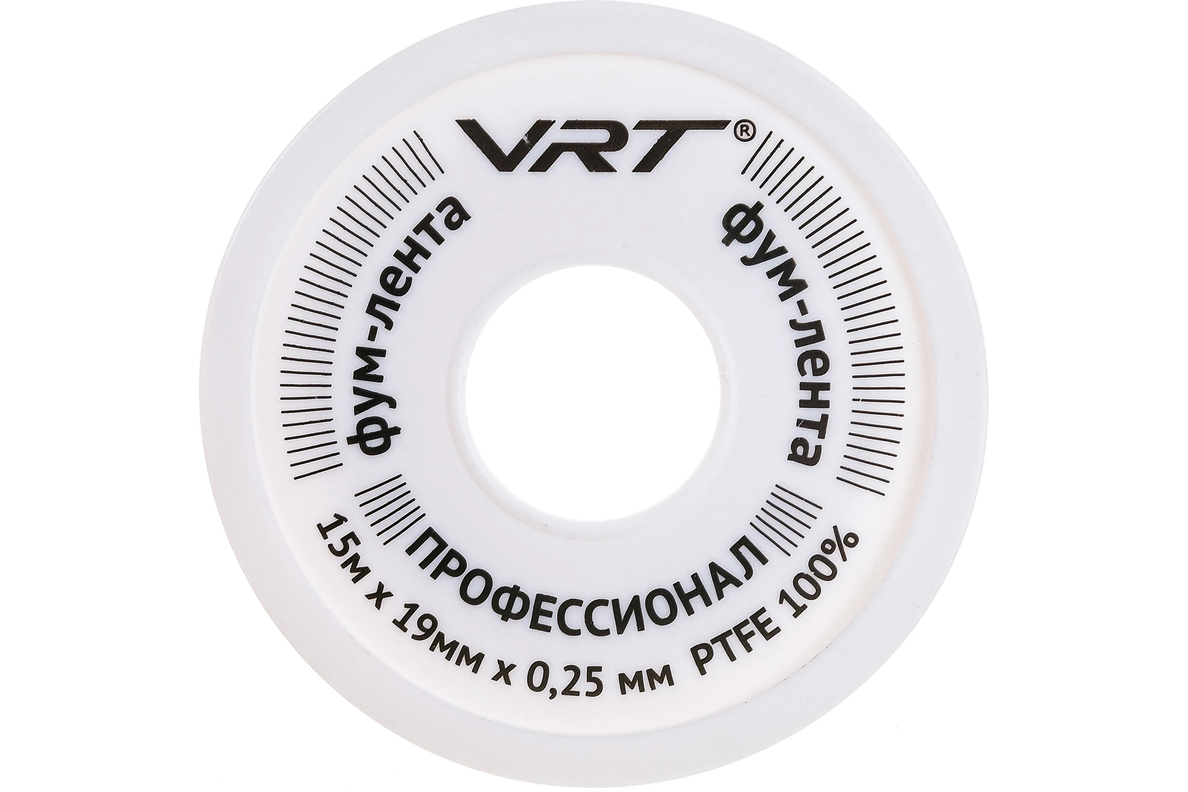 ФУМ лента для воды VRT 19 мм х 0,25 мм х 15 м 530754