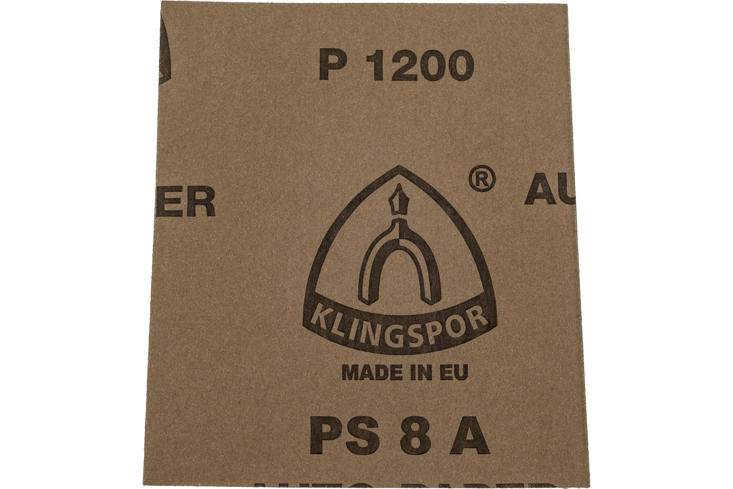Шлифовальный лист Klingspor PS8A 115x140мм водостойкий на основе из латексной бумаги, Р1200 (100 штук) 320508-100