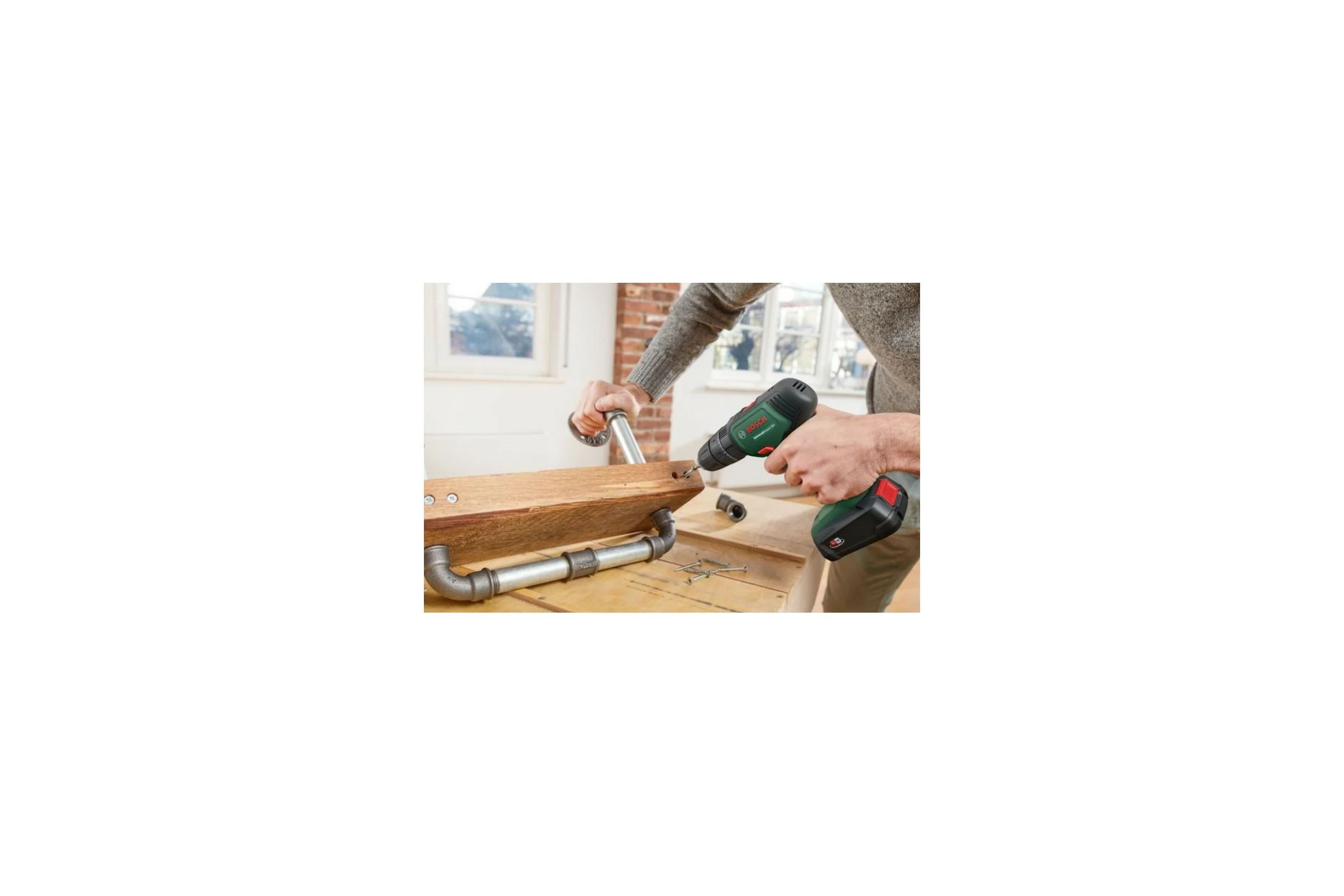 Аккумуляторный шуруповерт Bosch UniversalImpact 18V 06039D4102