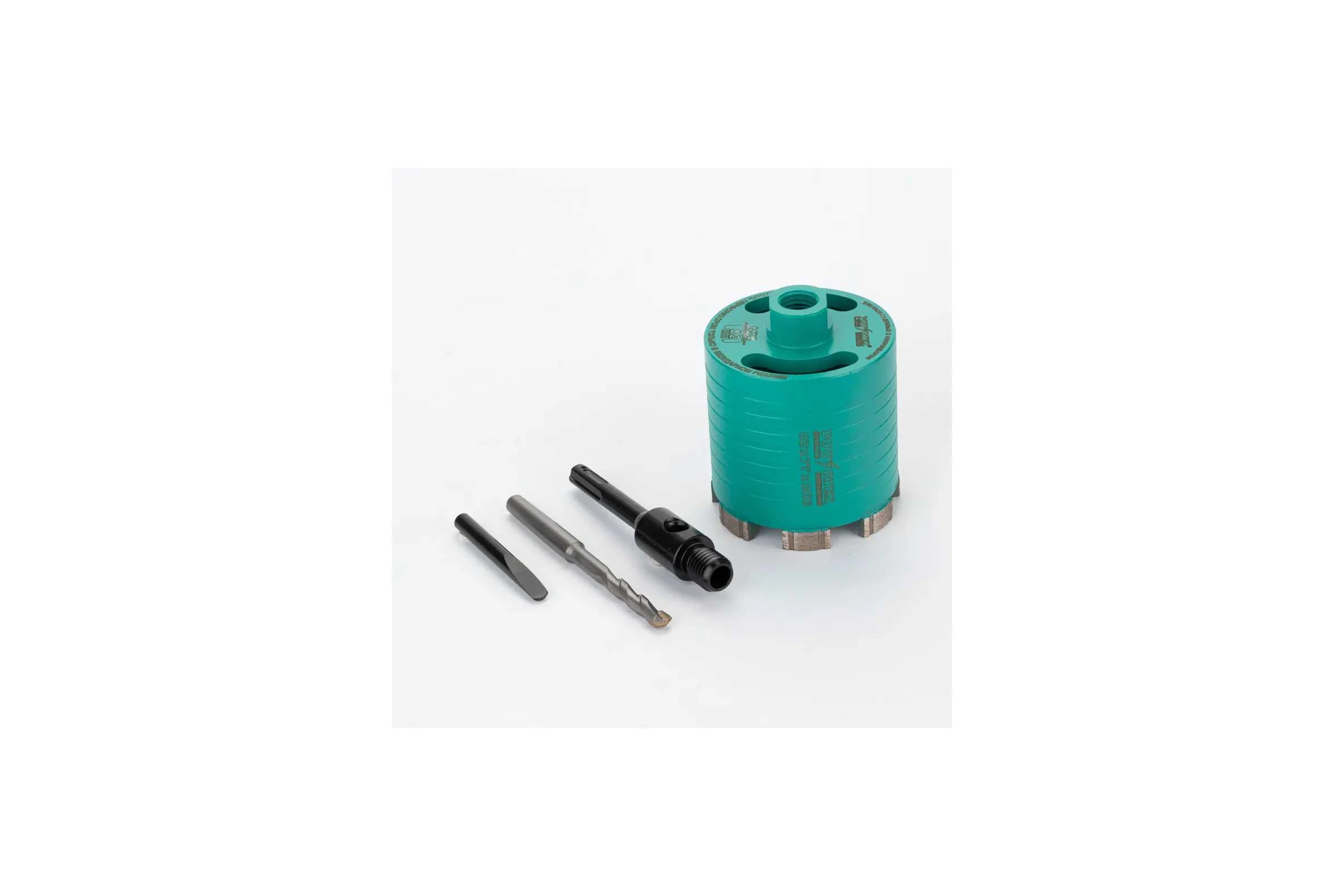 Коронки алмазные  Powertex Prof. 7T 82х60 мм для перфораторов по бетону 3A2212