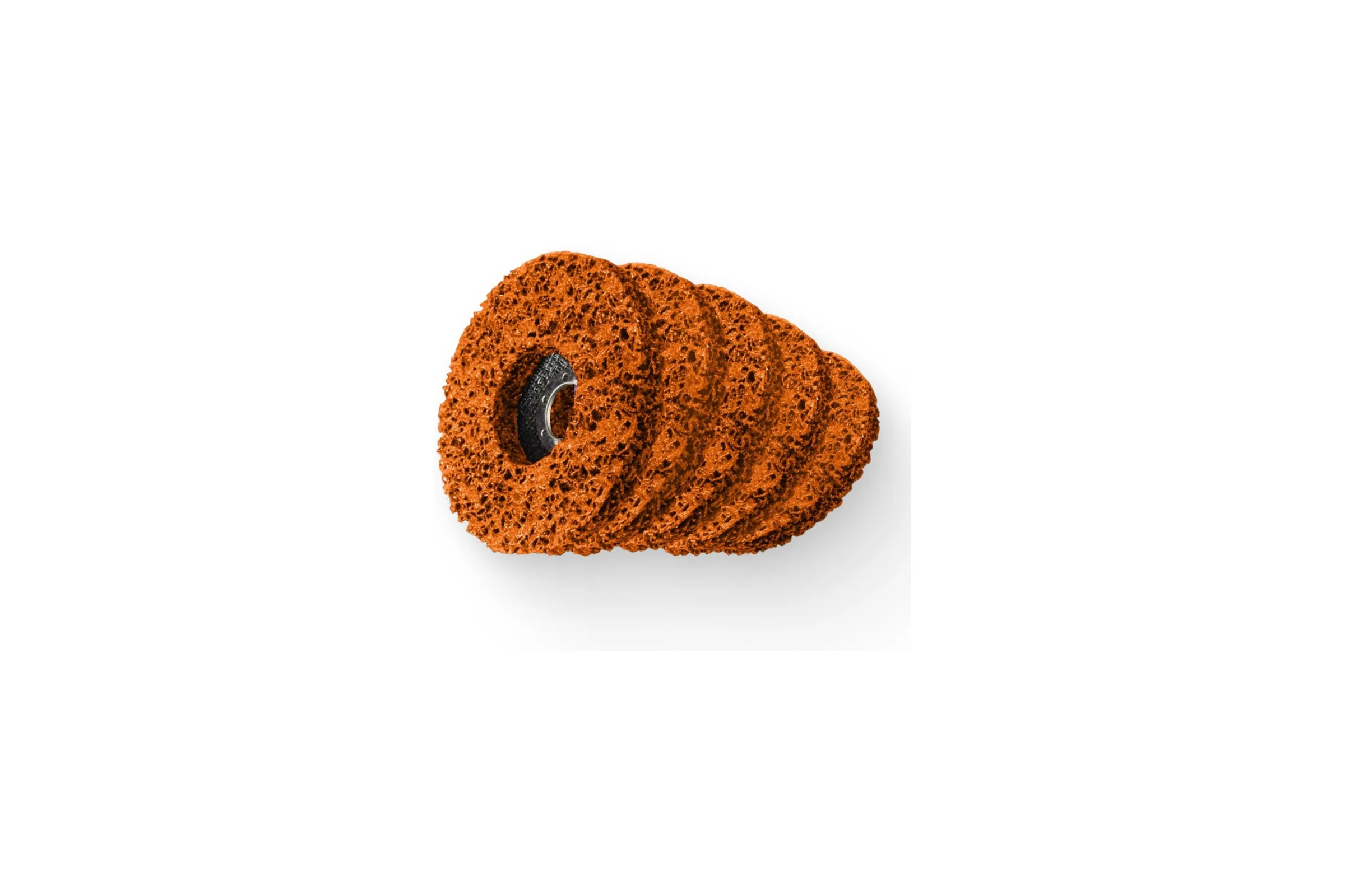 Коралловый зачистной диск PREDA 125 мм, оранжевый - 5 шт AGorange5