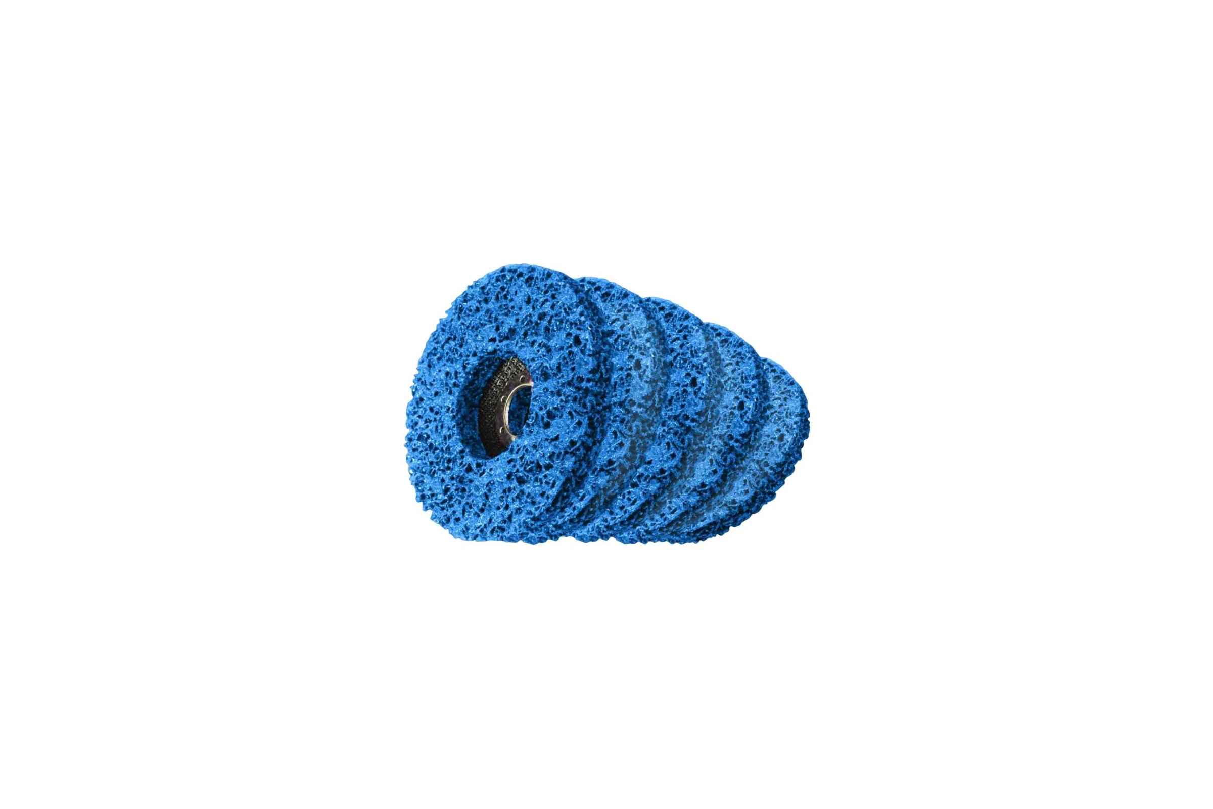Коралловый зачистной диск PREDA 125 мм, синий - 5 шт AGblue5