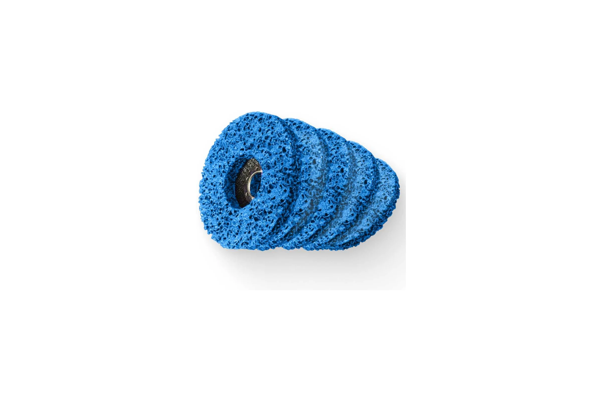 Коралловый зачистной диск PREDA 125 мм, синий - 5 шт AGblue5