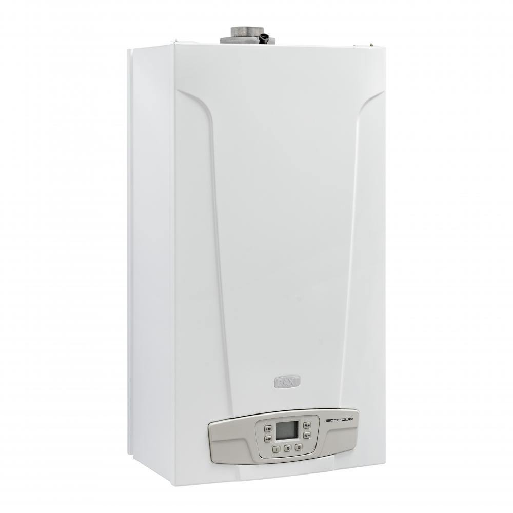 Котёл газовый настенный Baxi ECO Four 1.24 F, мощность 9.3-24 кВт, одноконтурный, закрытая камера сгорания
