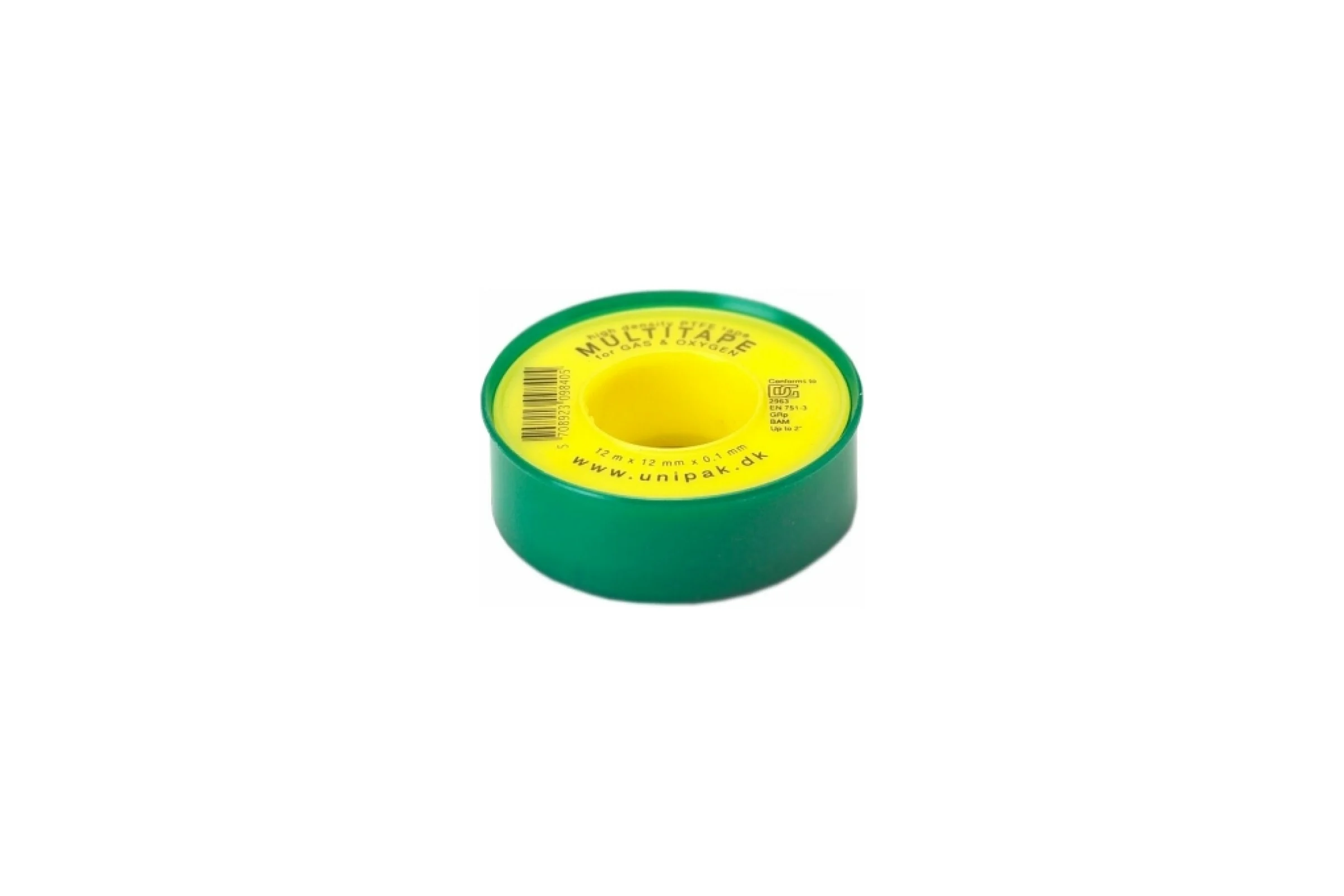Лента для газа Unipak MULTITAPE 12 м х 12 мм х 0,1 мм, HD 1 г/см3 1000600
