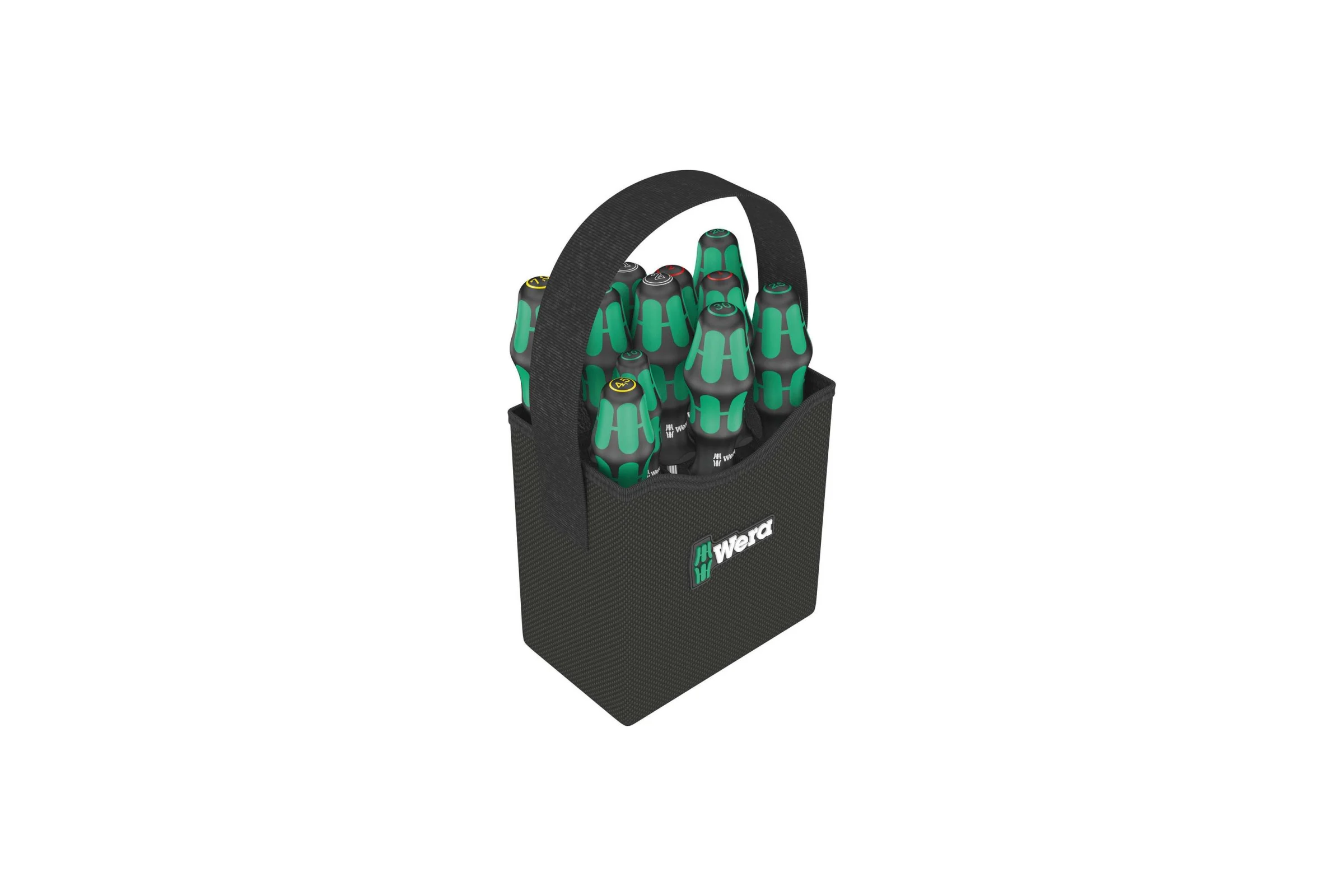 Набор отвёрток в сумке WERA Kraftform 2 go 300, 11 предметов WE-004313