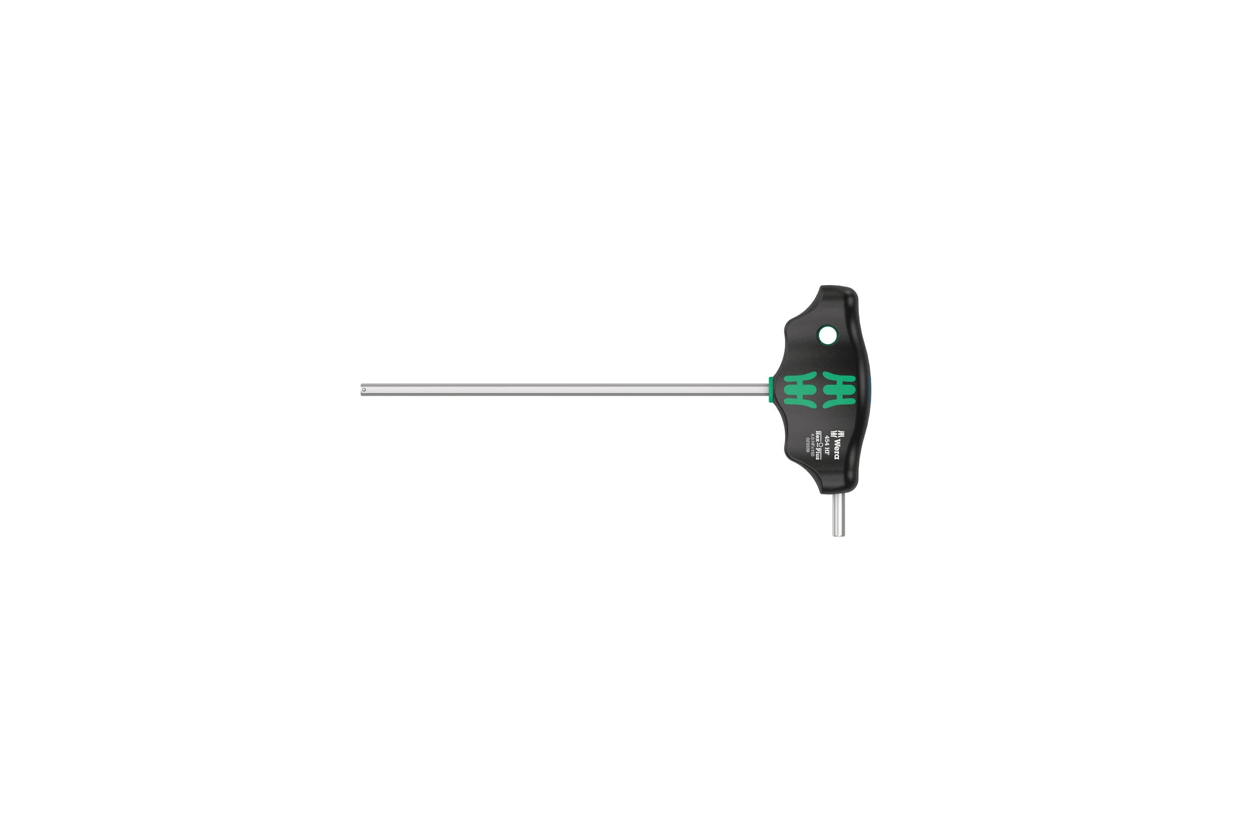 Шестигранная отвертка WERA 454 Hex-Plus HF с Т-образной рукояткой, 4х150 мм WE-023339