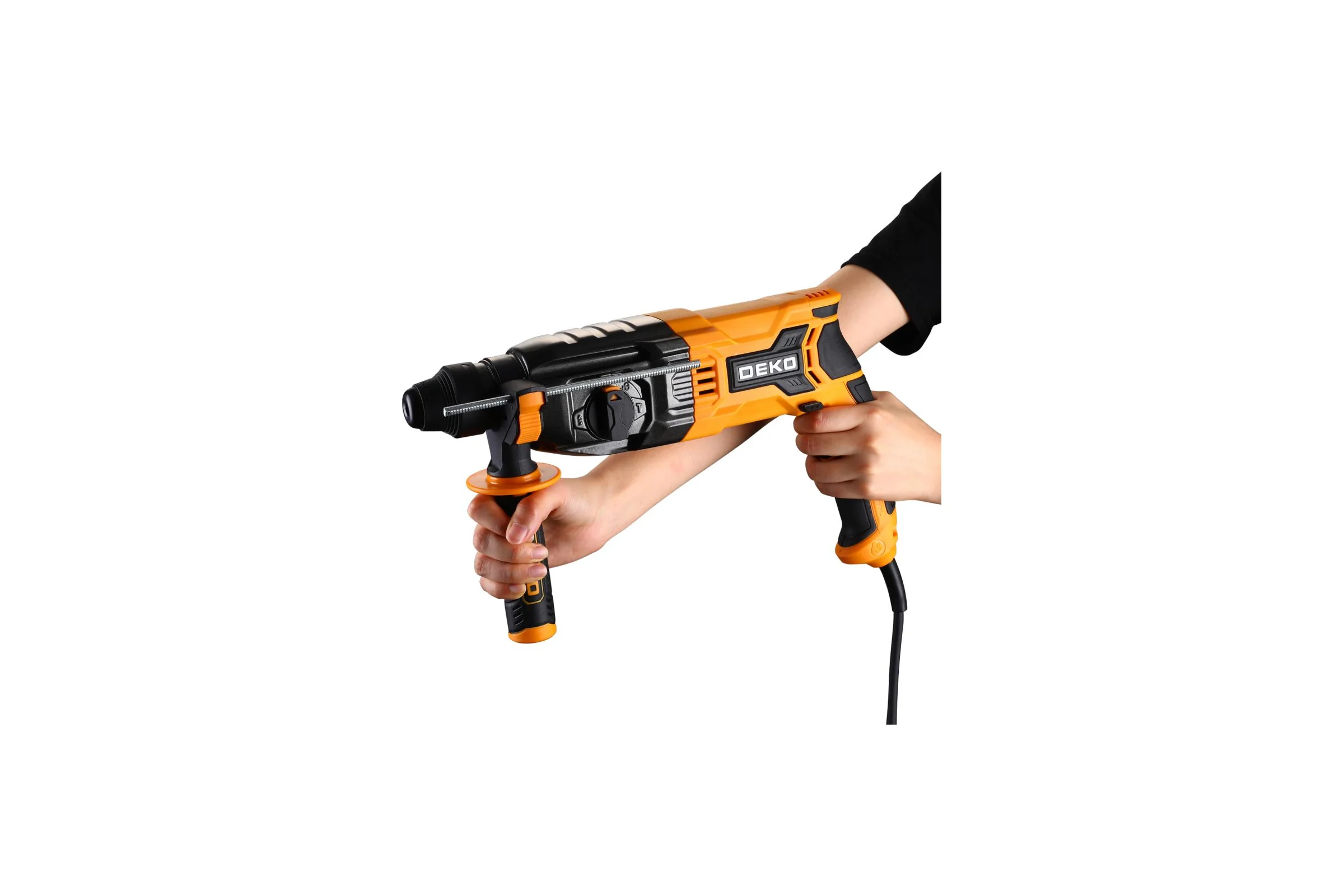Перфоратор сетевой DEKO DKH1300W в кейсе, 1300Вт 083-1062