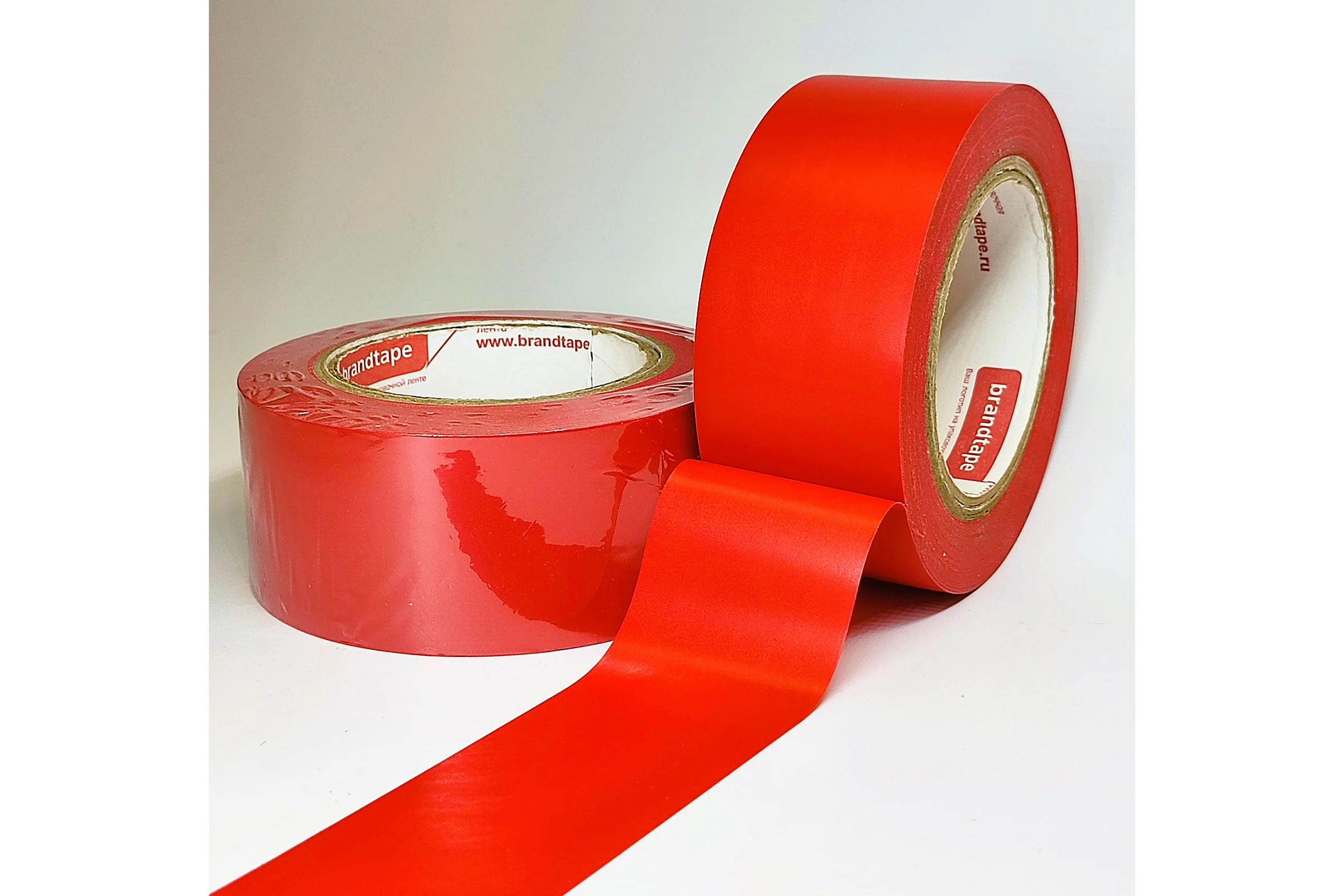Разметочная клейкая лента Brandtape красная 50мм_33м 4631178853851