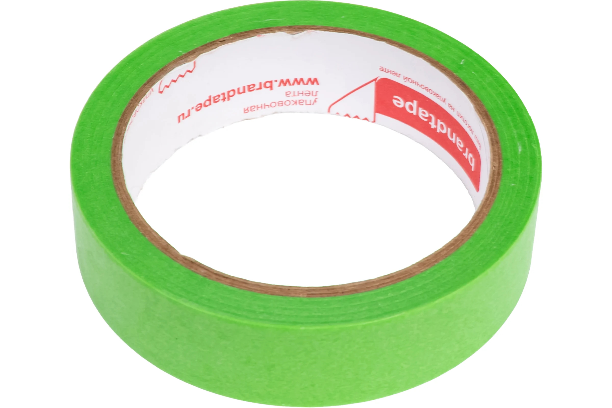 Малярная лента для наружных работ Brandtape 25х25 стойкая к УФ до 7 дней 120 зеленая (упаковка 3 шт.) 4631178306630