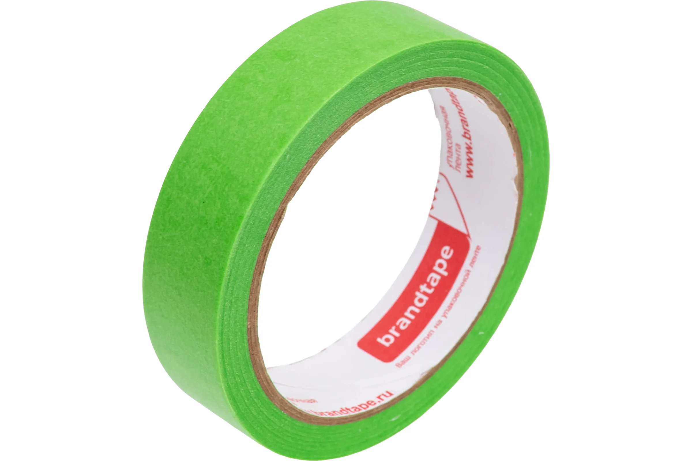 Малярная лента для наружных работ Brandtape 25х25 стойкая к УФ до 7 дней 120 зеленая (упаковка 3 шт.) 4631178306630