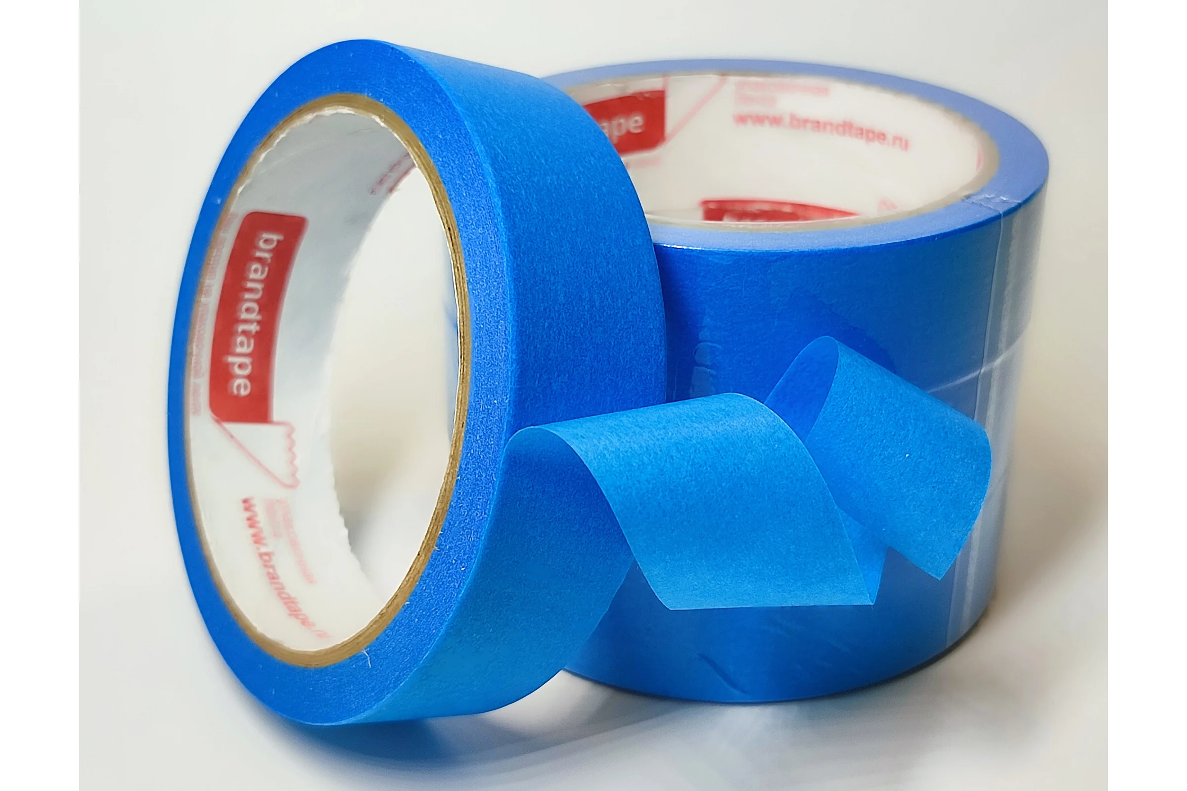 Малярная лента для наружных работ Brandtape 25х25 стойкая к УФ до 15 дней 120 синяя (упаковка 3 шт.) 4631178306661