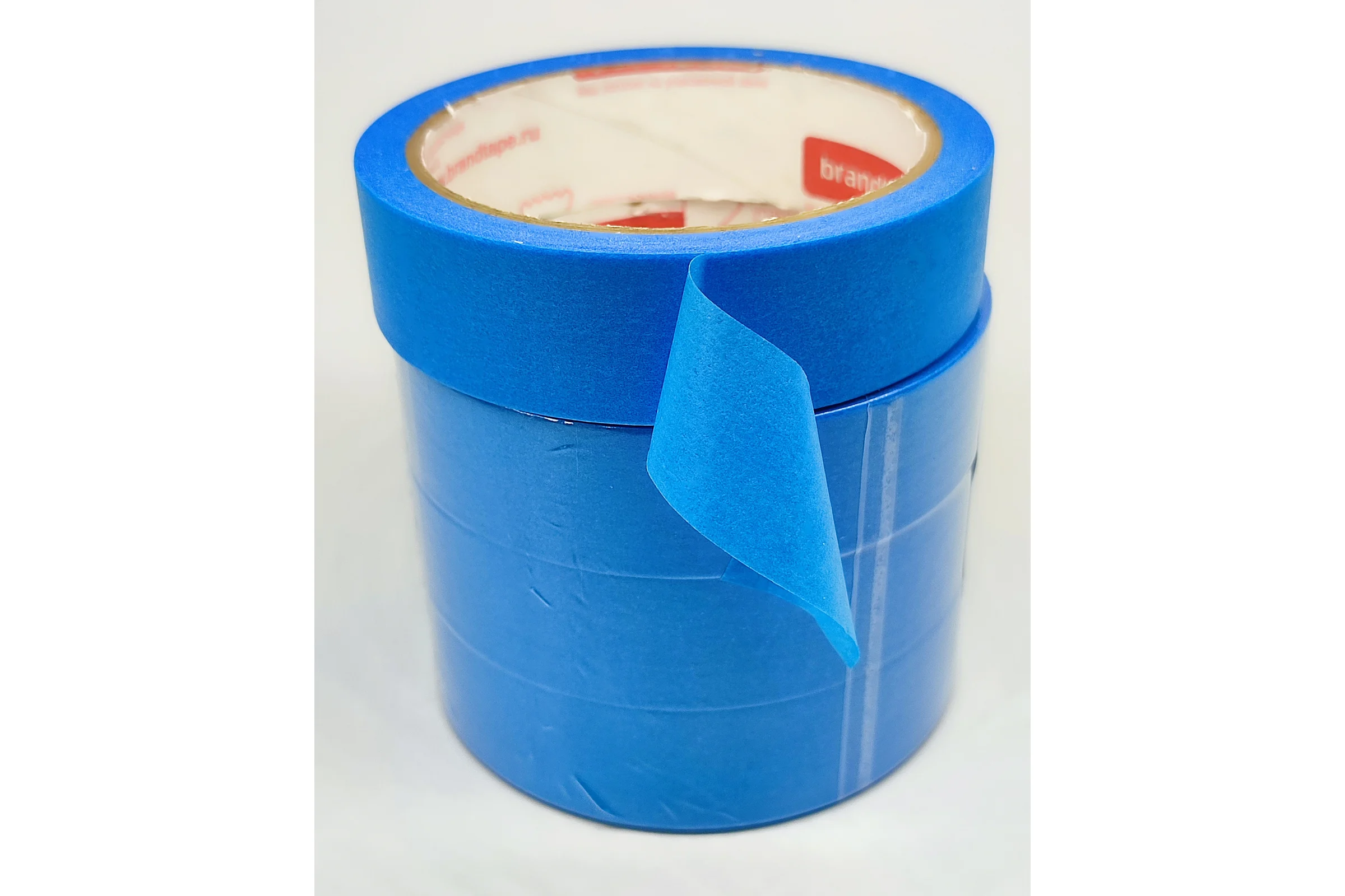 Малярная лента для наружных работ Brandtape 25х25 стойкая к УФ до 15 дней 120 синяя (упаковка 3 шт.) 4631178306661