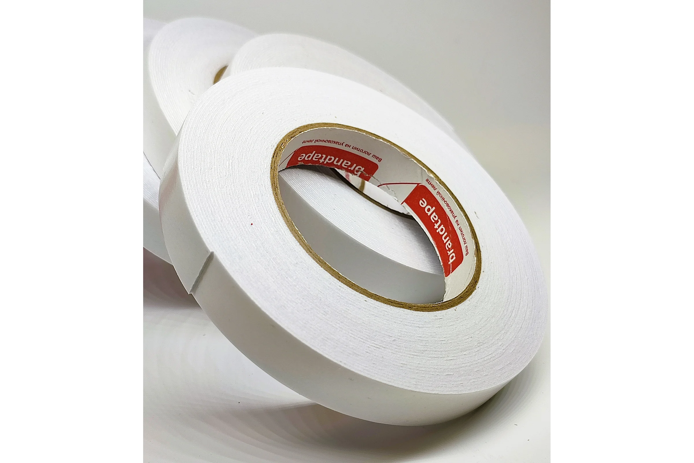 Двухсторонняя клейкая лента Brandtape пена 19мм х 10м (упаковка 3 шт.) 4631163957045