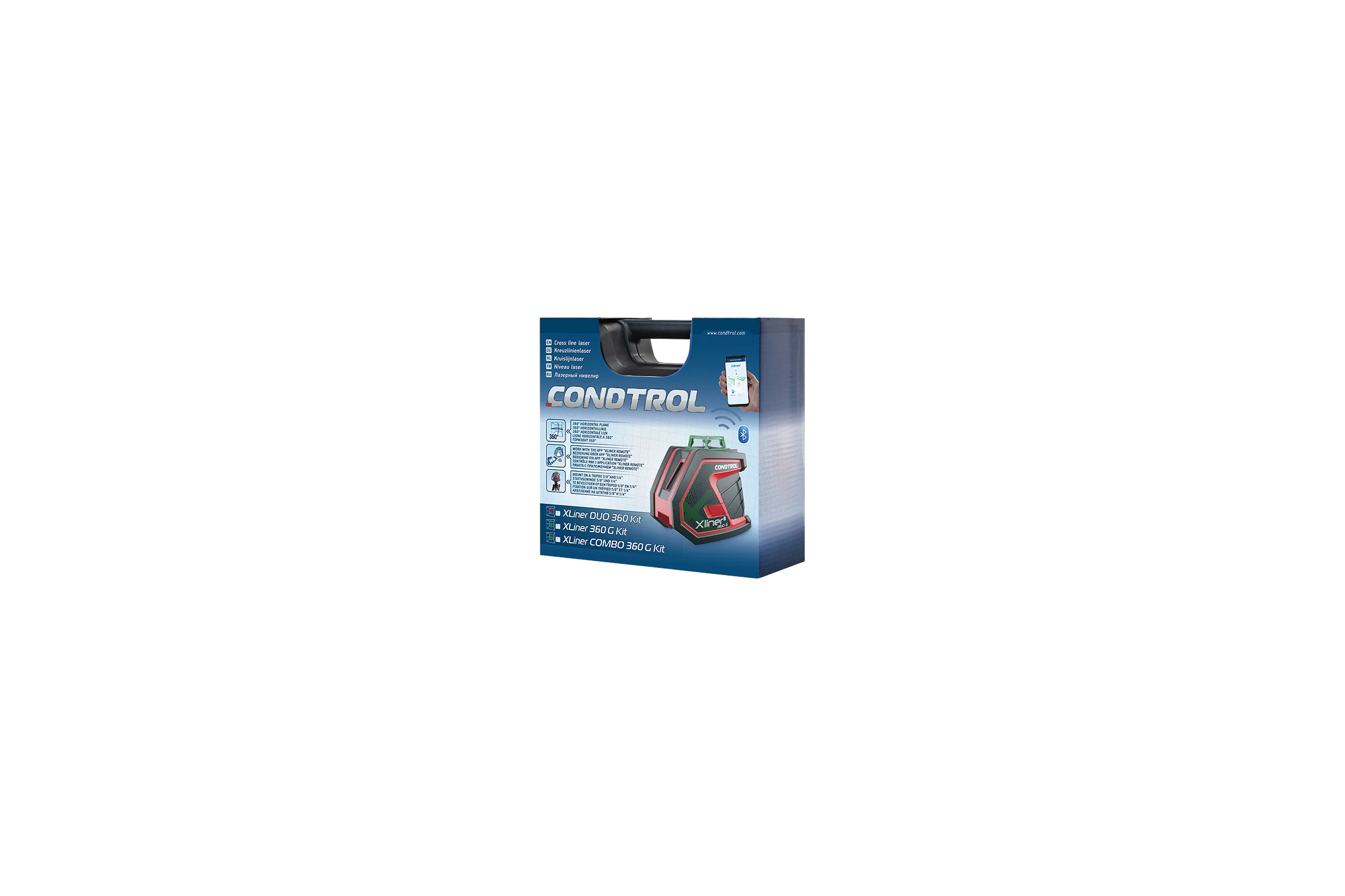 Лазерный нивелир Condtrol Xliner 360G Kit 1-2-408