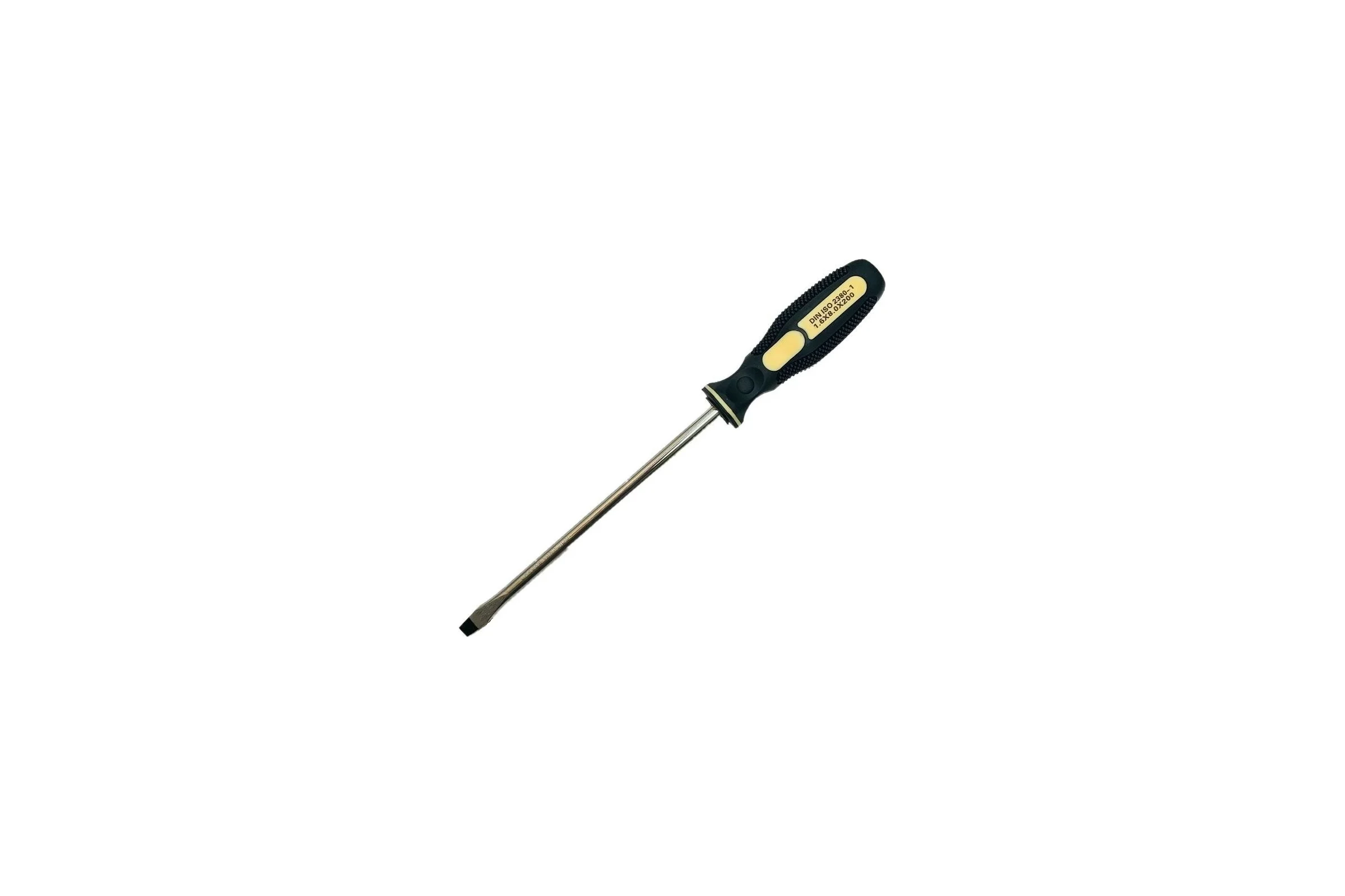 Отвертка SKRAB SL 8.0х200 мм черная 41333