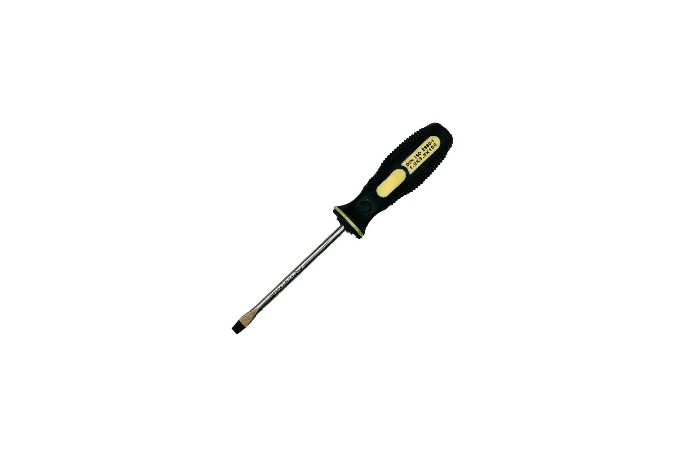 Отвертка SKRAB SL 5.5х100 мм черная 41325