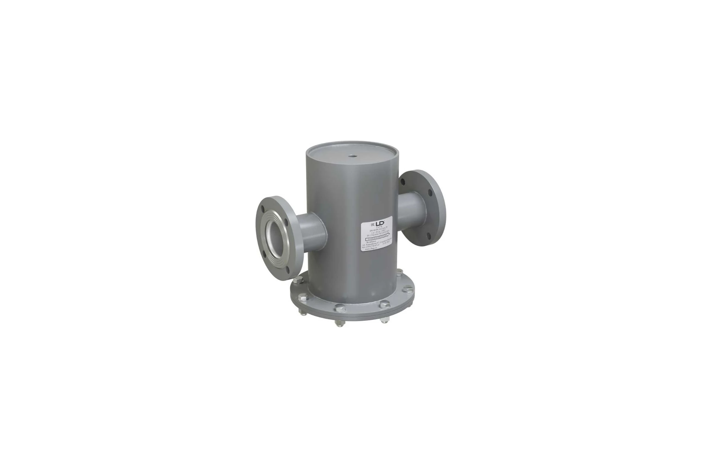 Грязевик абонентский вертикальный фланцевый LD DN 200 PN 16 ГА.Р.Ф.200.16.2