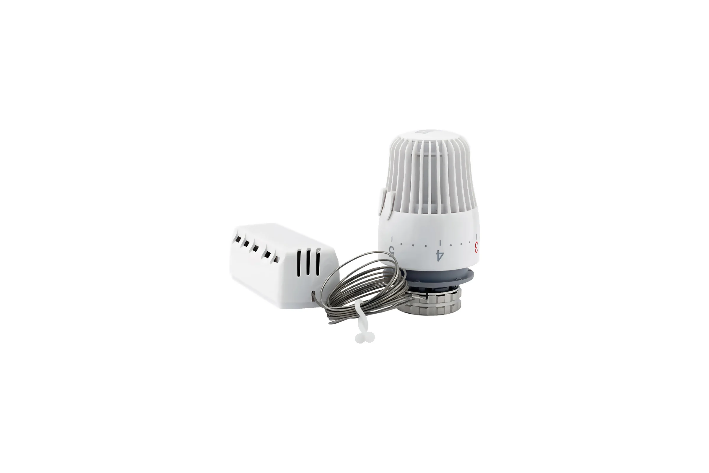 Термостатическая головка PROFACTOR с выносным датчиком, 6–28С PF RVT 663