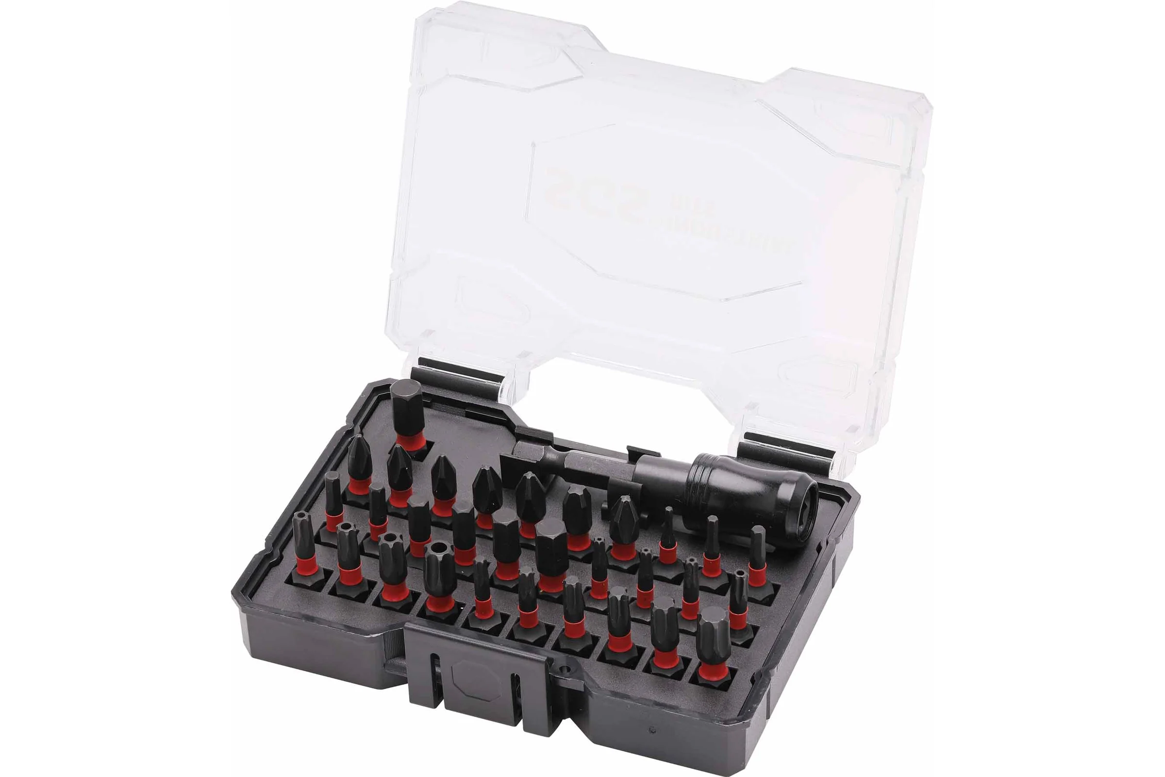 Набор ударных бит SGS PH/PZ/TORX/HEX S2 32шт 6332P-1