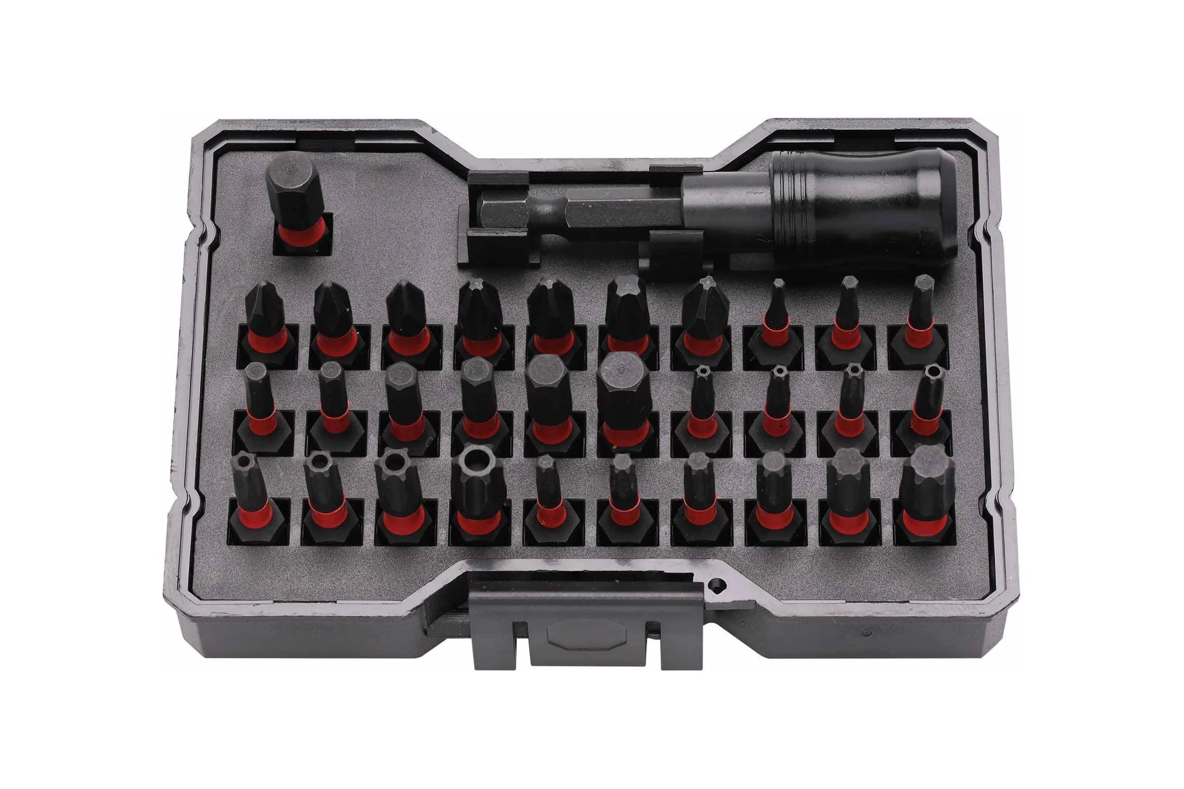 Набор ударных бит SGS PH/PZ/TORX/HEX S2 32шт 6332P-1