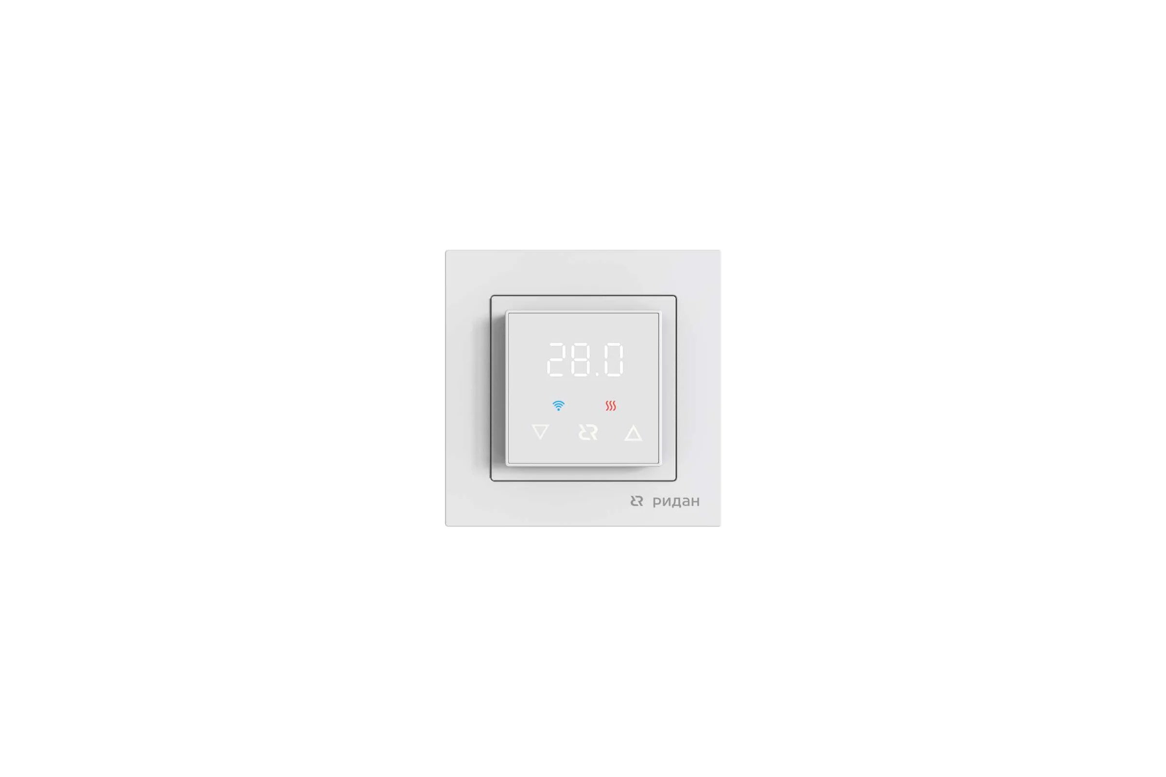 Терморегулятор с Wi-Fi Ридан Classy белый 21RT0104R