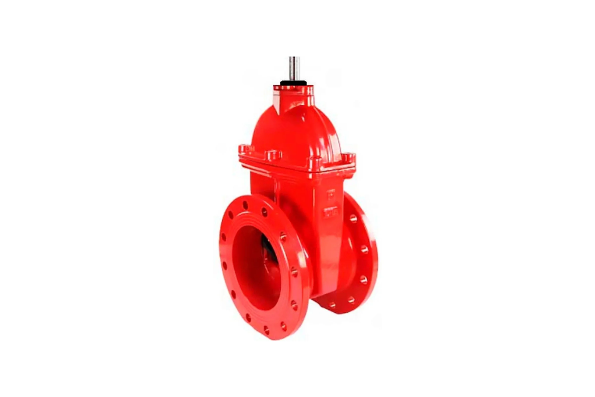 Задвижка клиновая DN.ru 30ч939р GGG50-GGG50-EPDM-RED Ду80 Ру10/16, ОСТ тип А, невыдвижной голый шток, крутящий момент 28Нм D040-10154