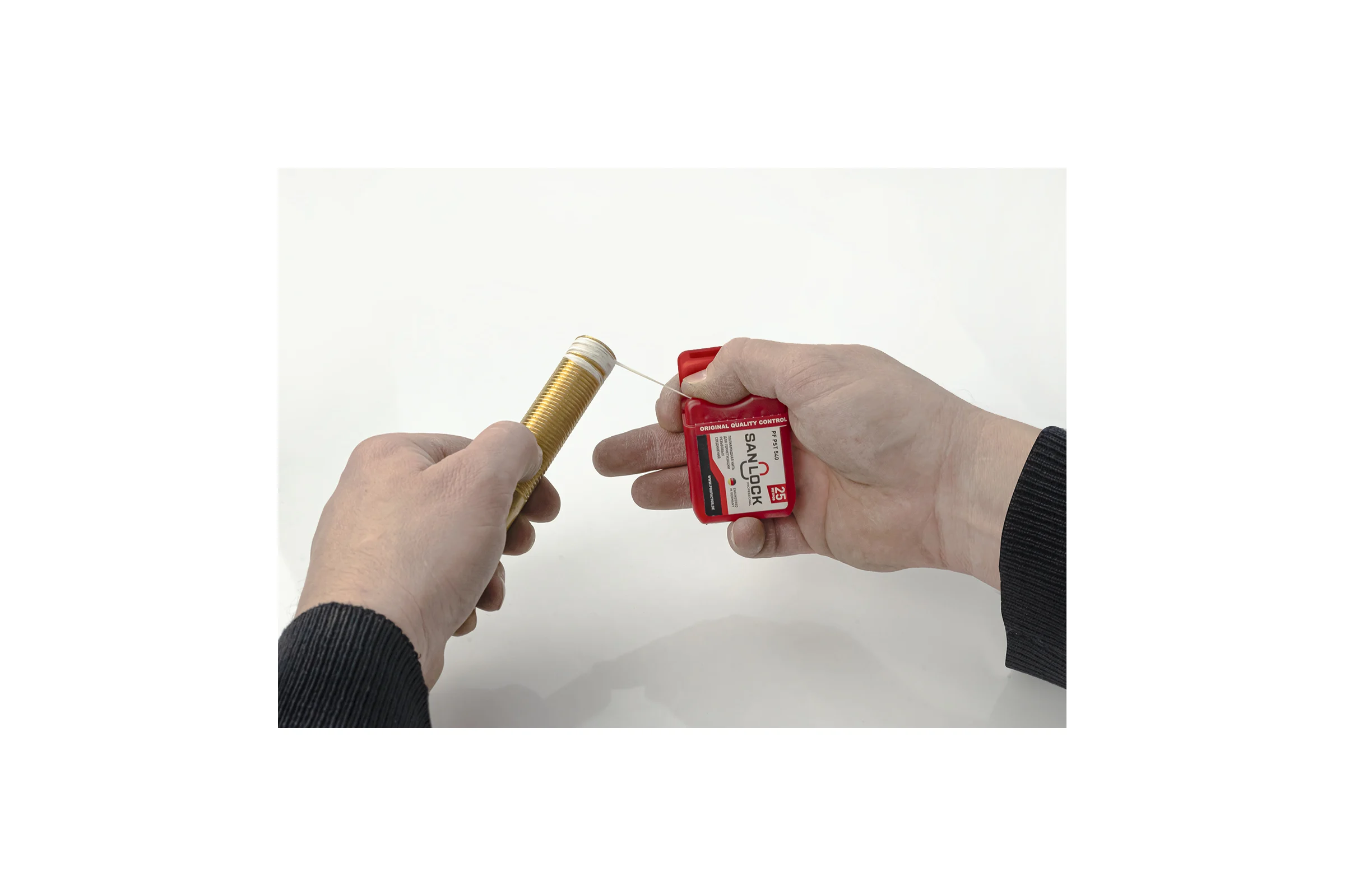 Нить для герметизации PROFACTOR PF SAN-LOCK Professional с силиконом 25м PF PST 540