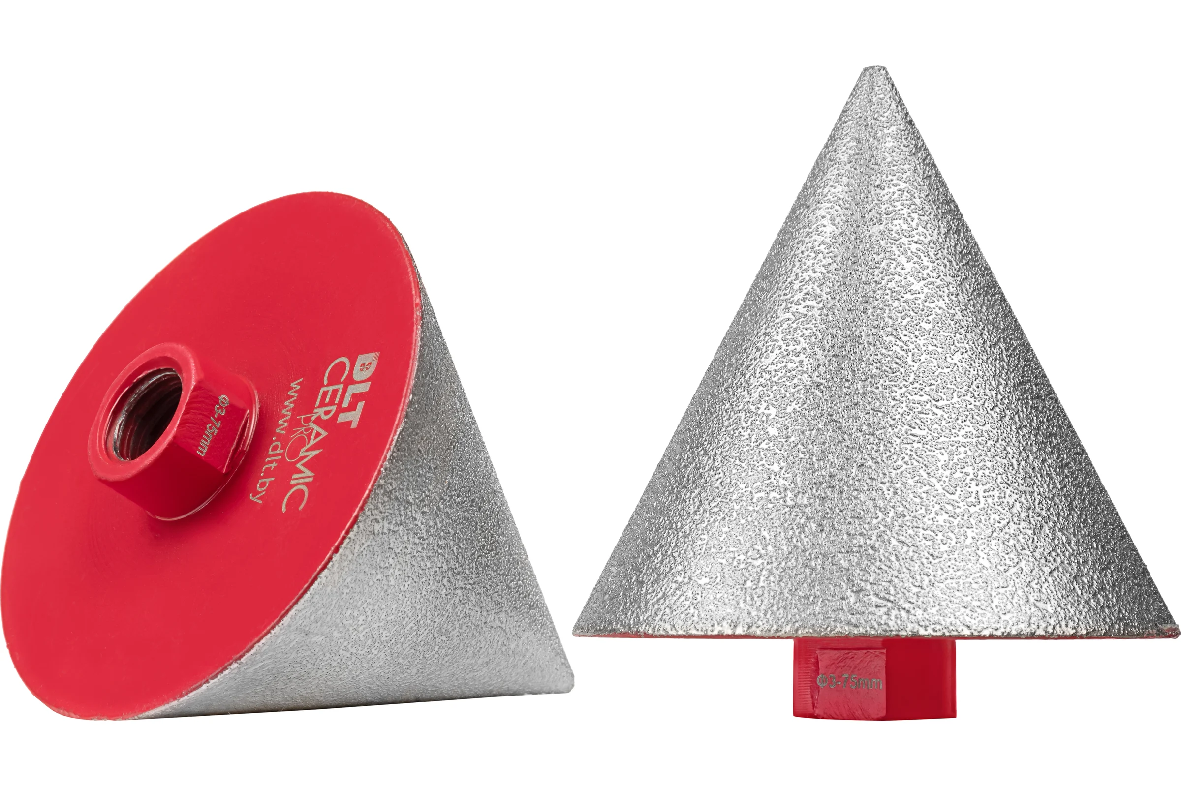 Фреза алмазная конусная DLT CERAMIC CONE PRO, 3-75мм, М14 0514