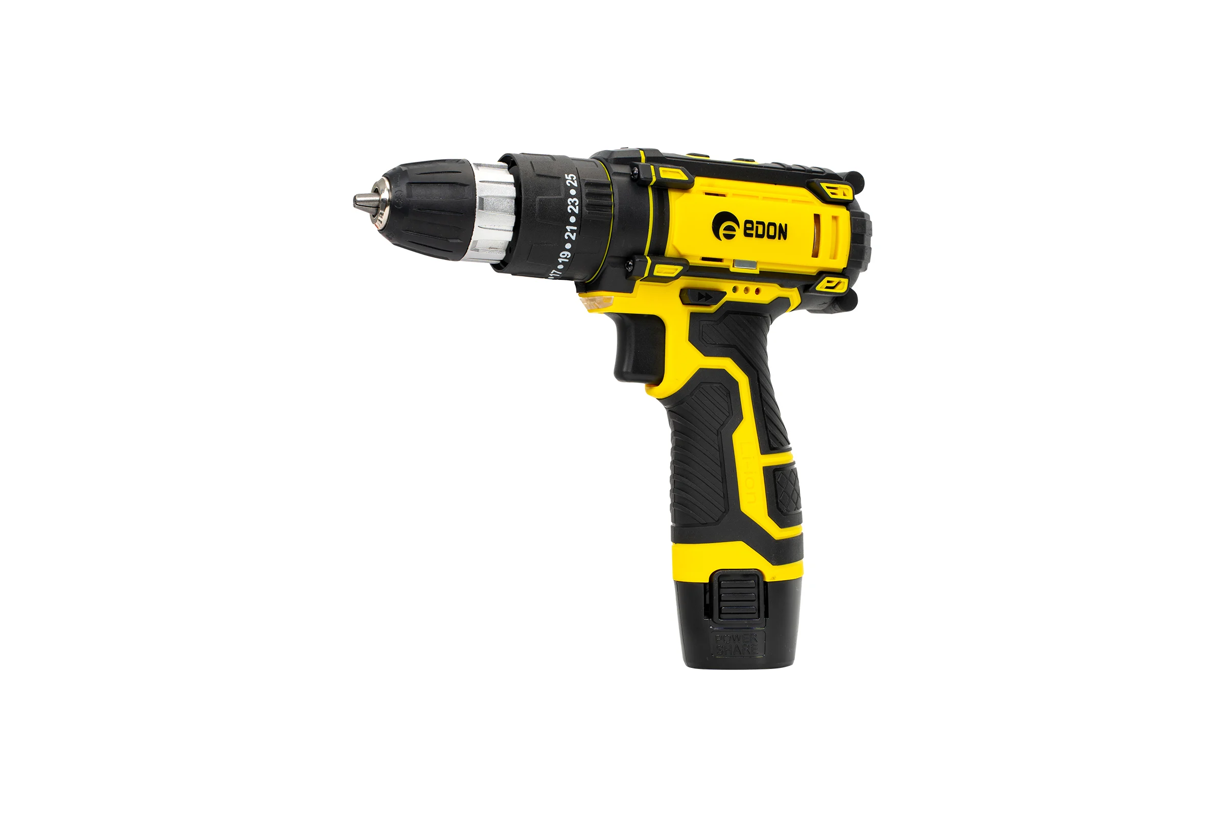 Аккумуляторная дрель (шуруповерт) Edon AD-12M (12В., 23Н.м.) 27683