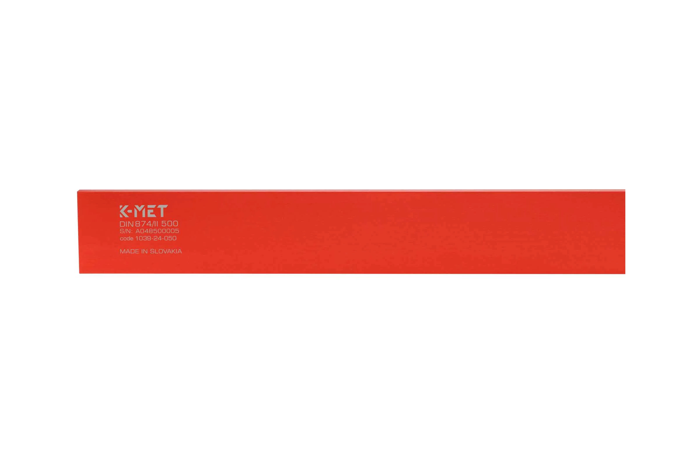 Линейка поверочная Kinex (K-MET) ШП-500 500х60х12мм DIN874 Класс 2 ALU 1039-24-050