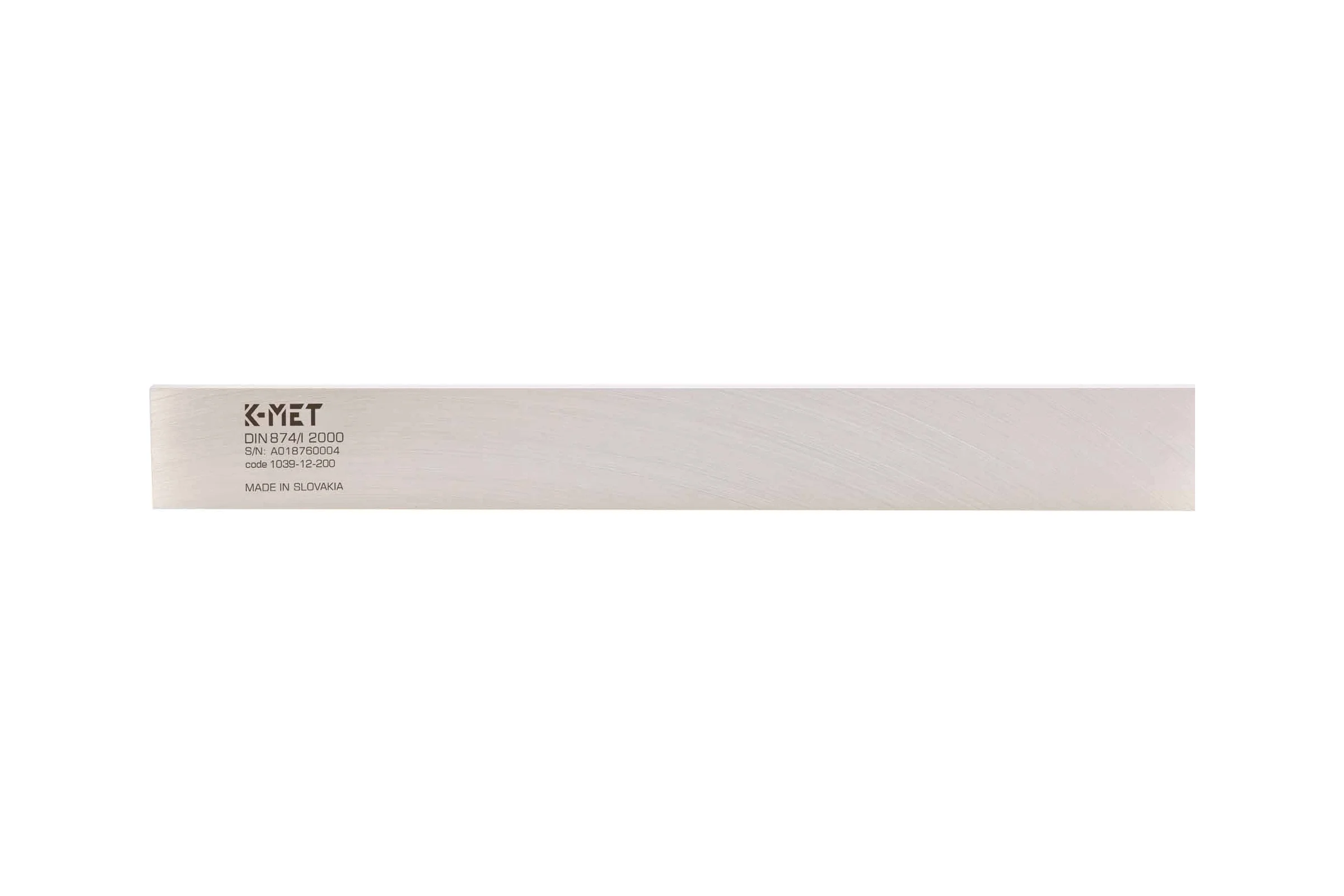 Линейка поверочная Kinex (K-MET) ШП-2000 2000х70х15мм DIN874 Класс 1 STEEL 1039-12-200