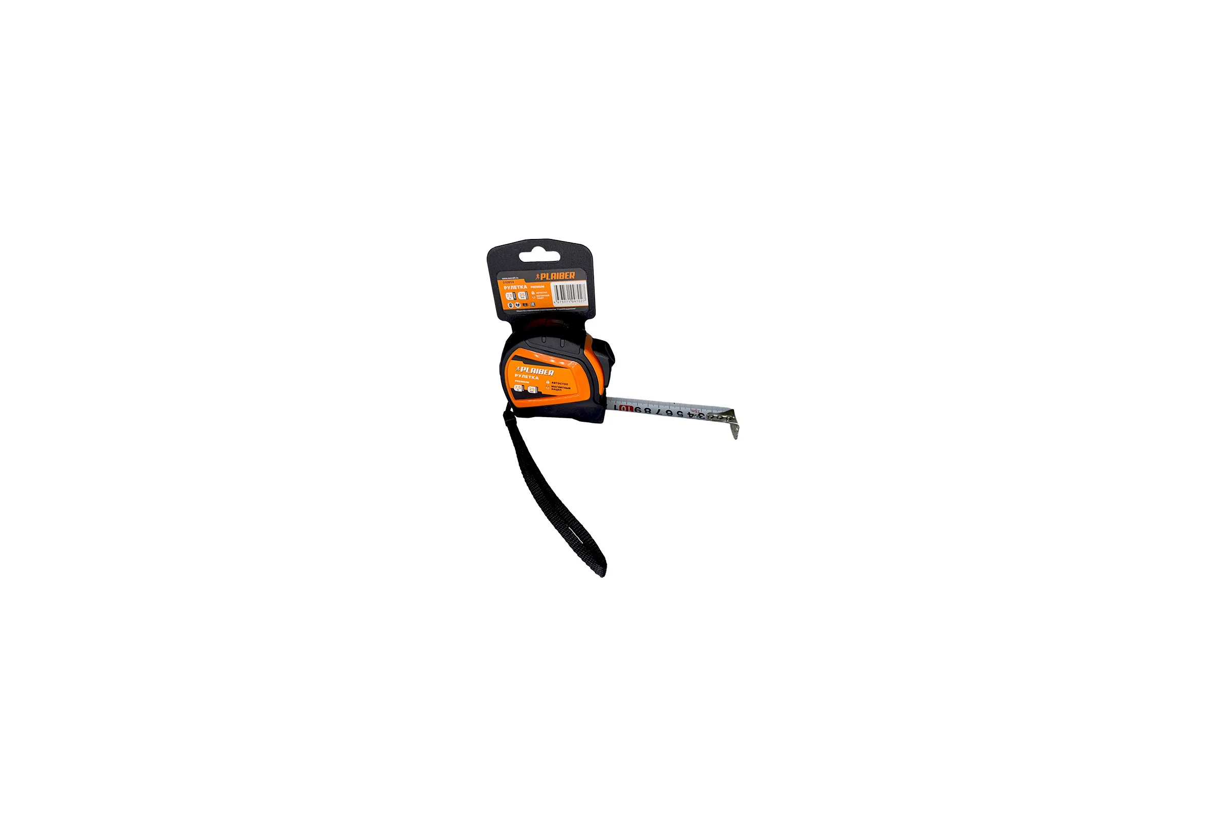 Рулетка PLAIBER 7,5m х25mm Premium 010854