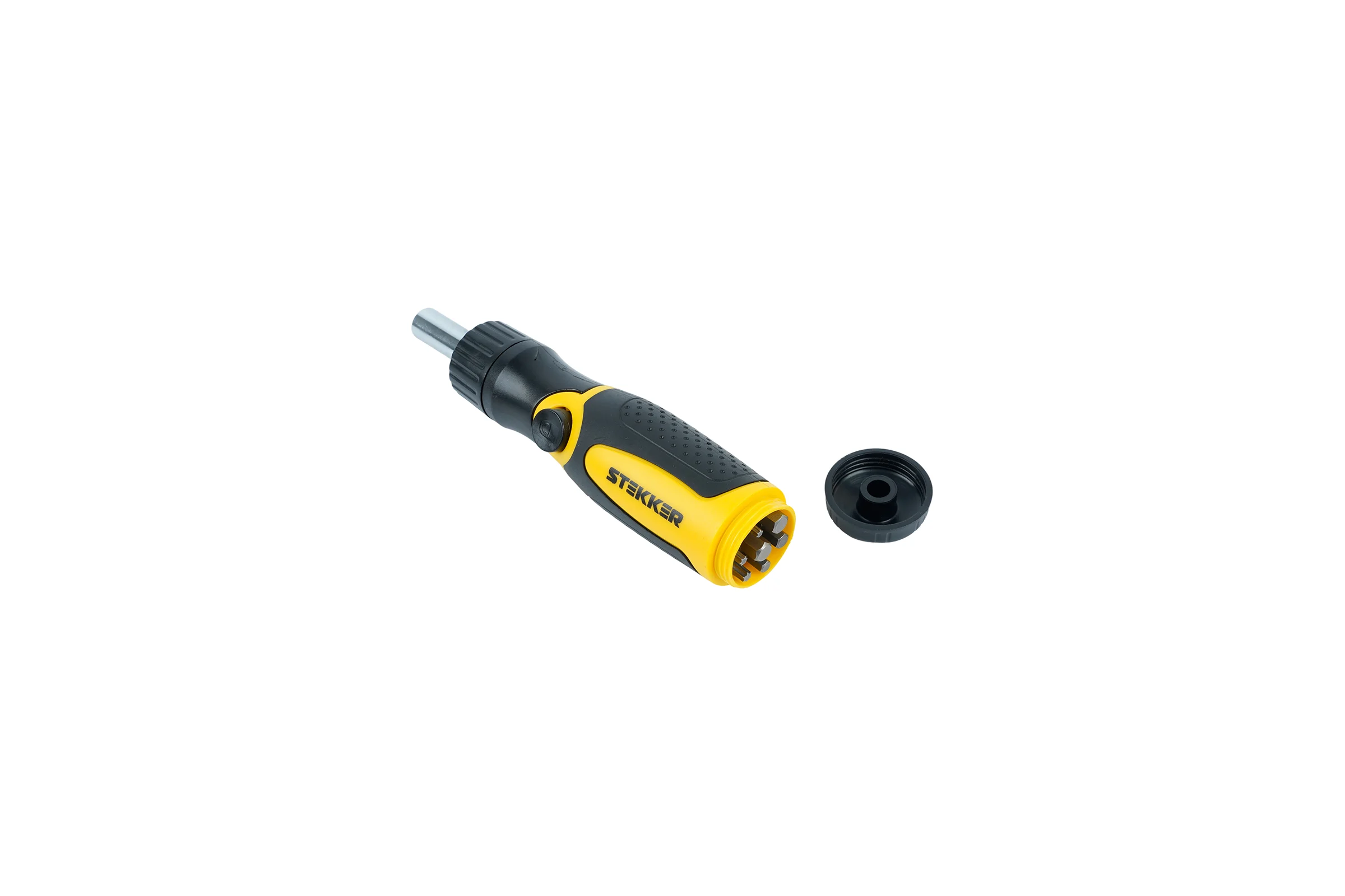Отвертка реверсивная STEKKER STLS004 с битами, 14 предметов 50408