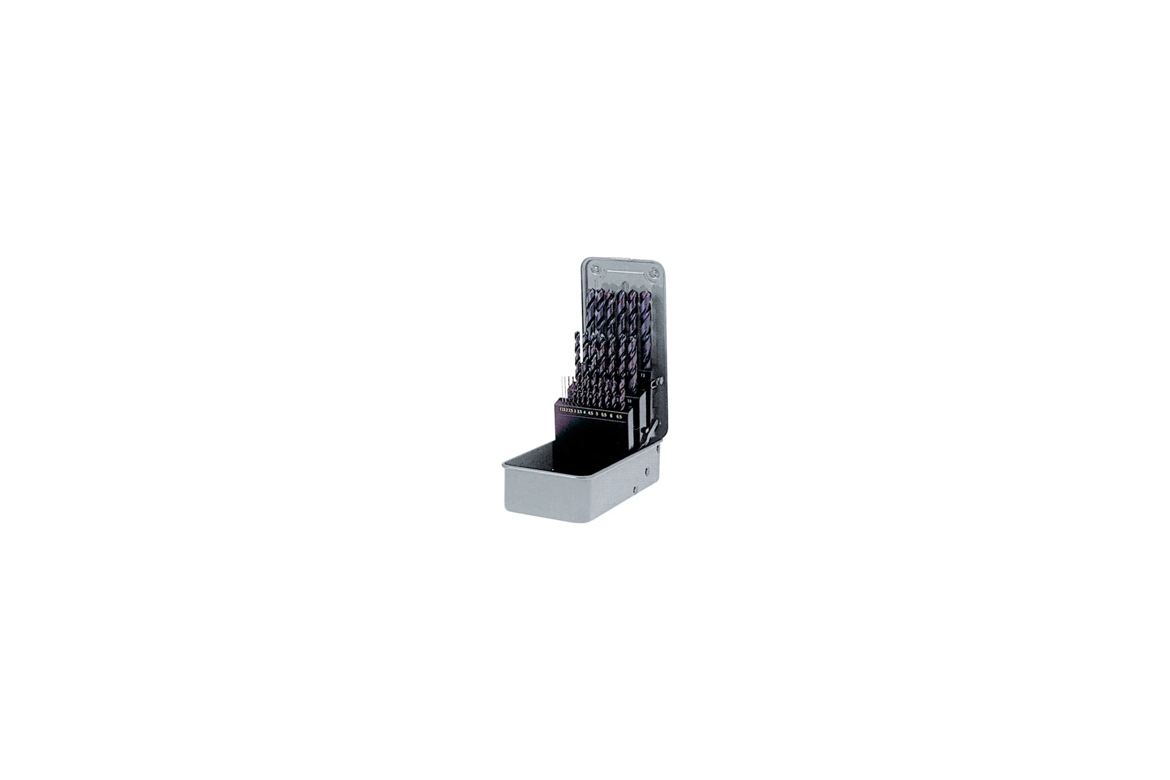 Набор сверл 138N (25 шт; 1-13 мм; шаг 0.5 мм; HSS) OSAWA P138NA05C
