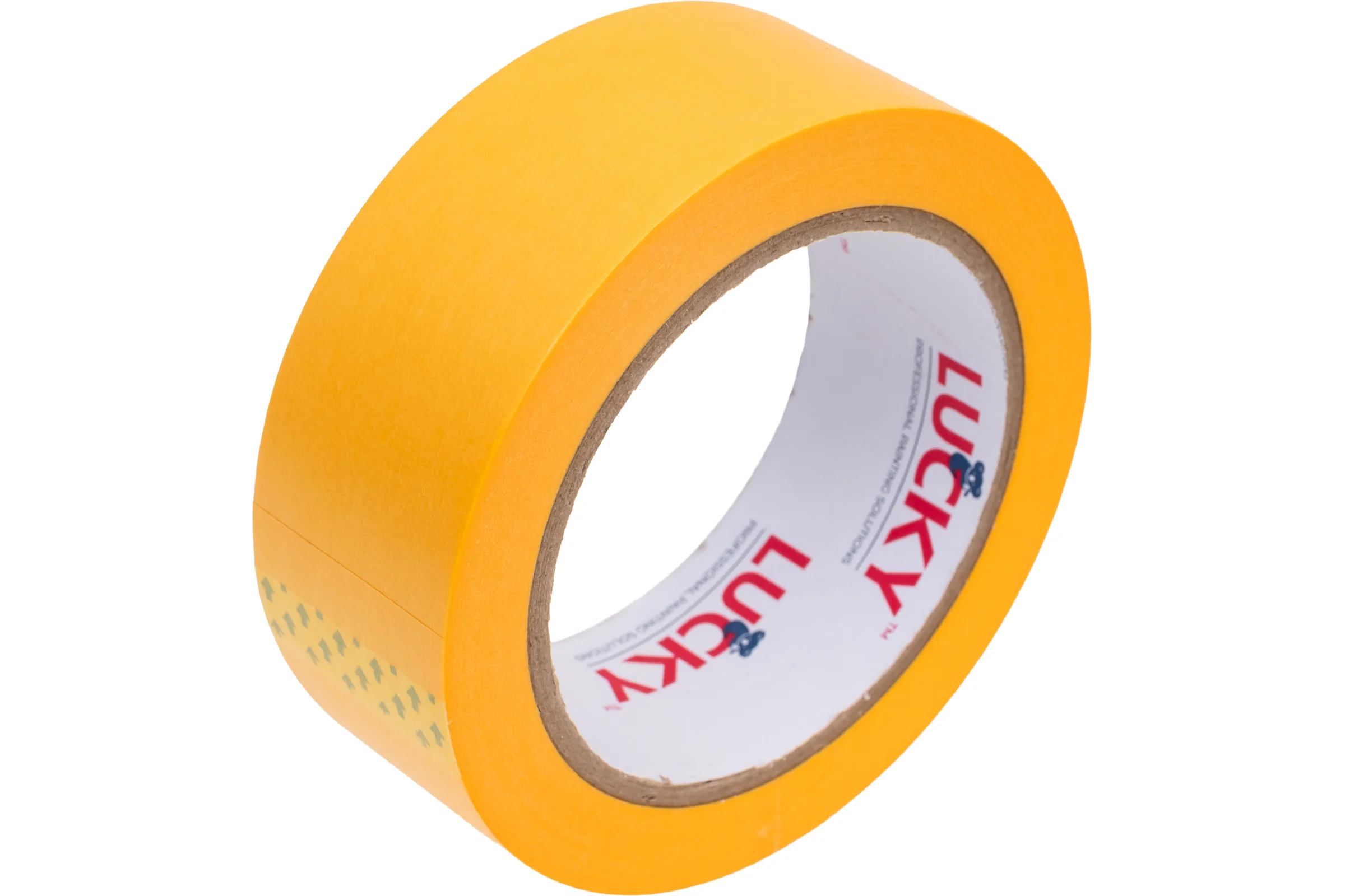 Лента малярная LUCKY WASHI бумажная экстратонкая, золотая, до 120 УФ-60дней, размер 38мм х 50м 493638L