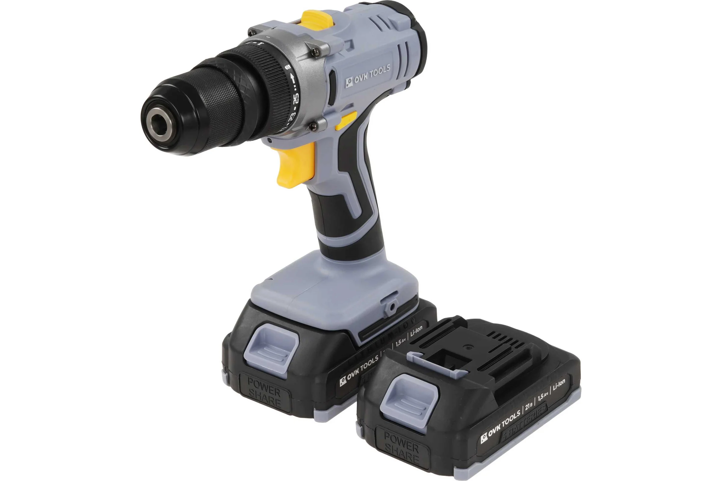 Аккумуляторная дрель-шуруповерт OVK TOOLS OTCS1AA-21V-1.5A
