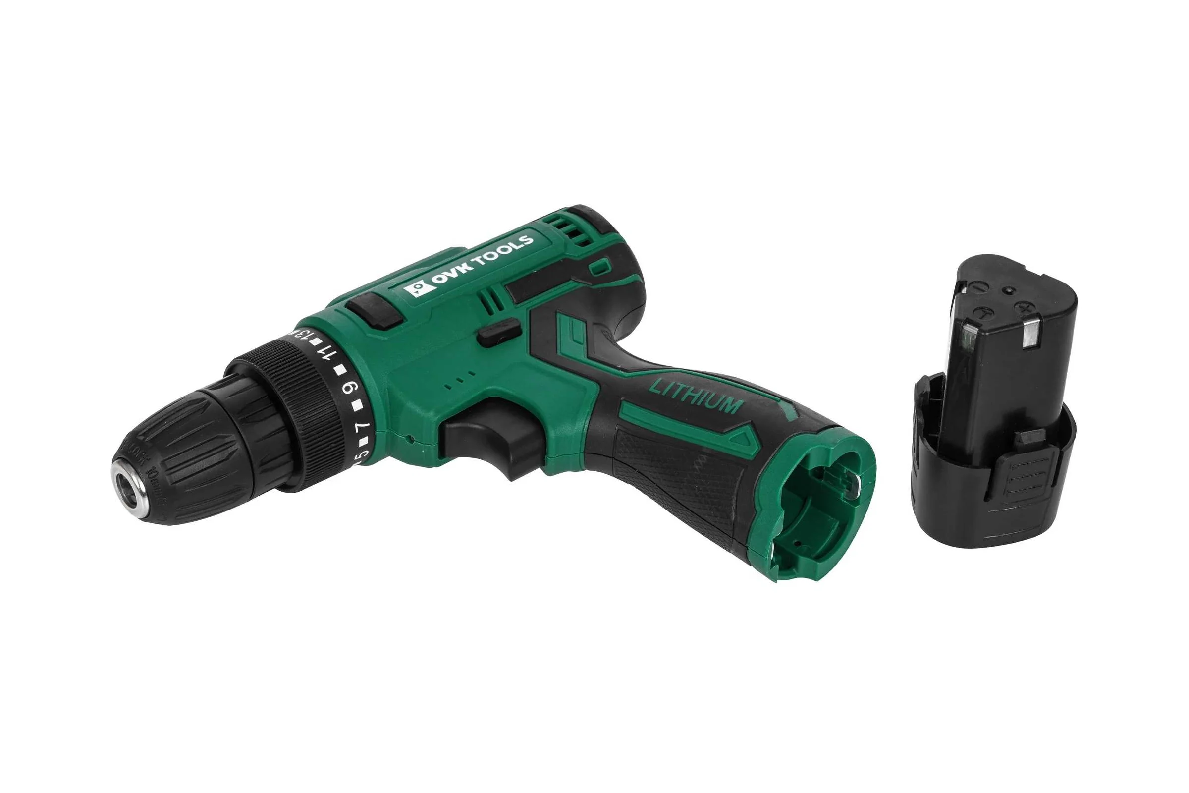 Аккумуляторная дрель-шуруповерт OVK TOOLS OTCS2AA-12V-1.5A