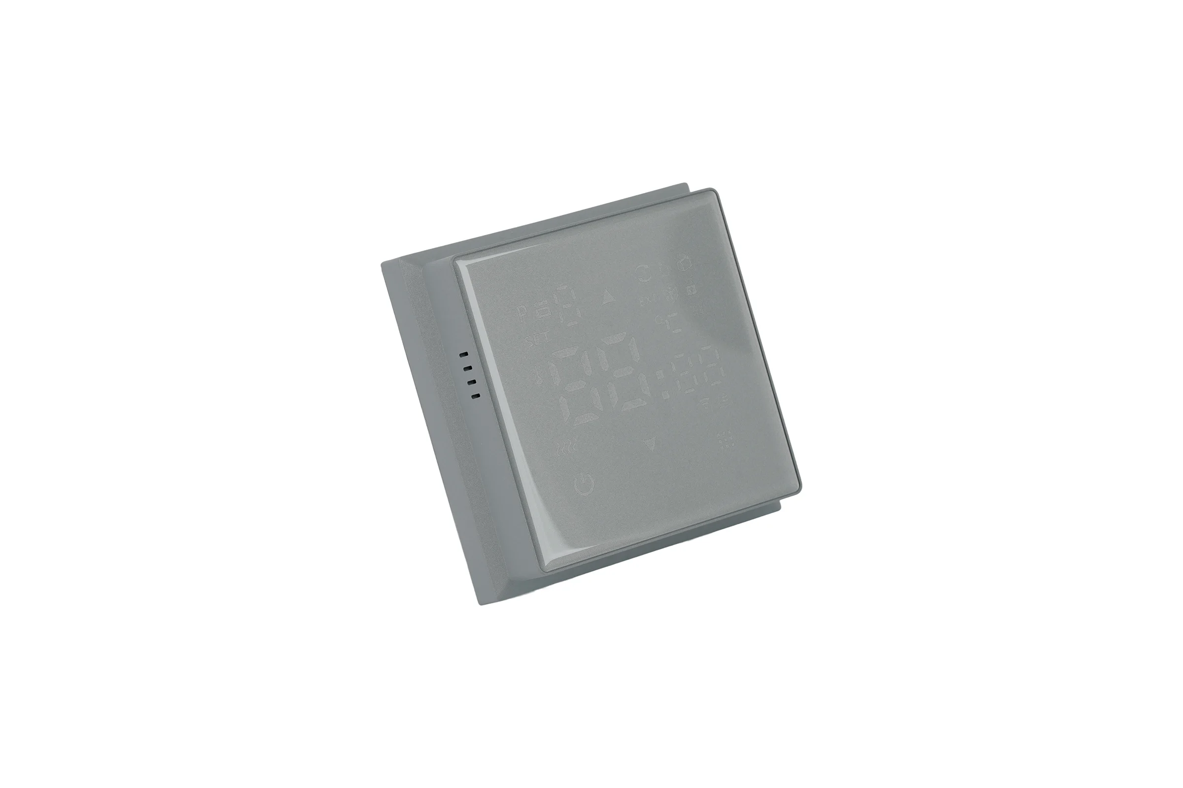 Терморегулятор STEKKER Wi-Fi (механизм), 250В, 3500Вт, серия Эмили, RSW00-5119-10, платиново-серый, soft touch, 50378
