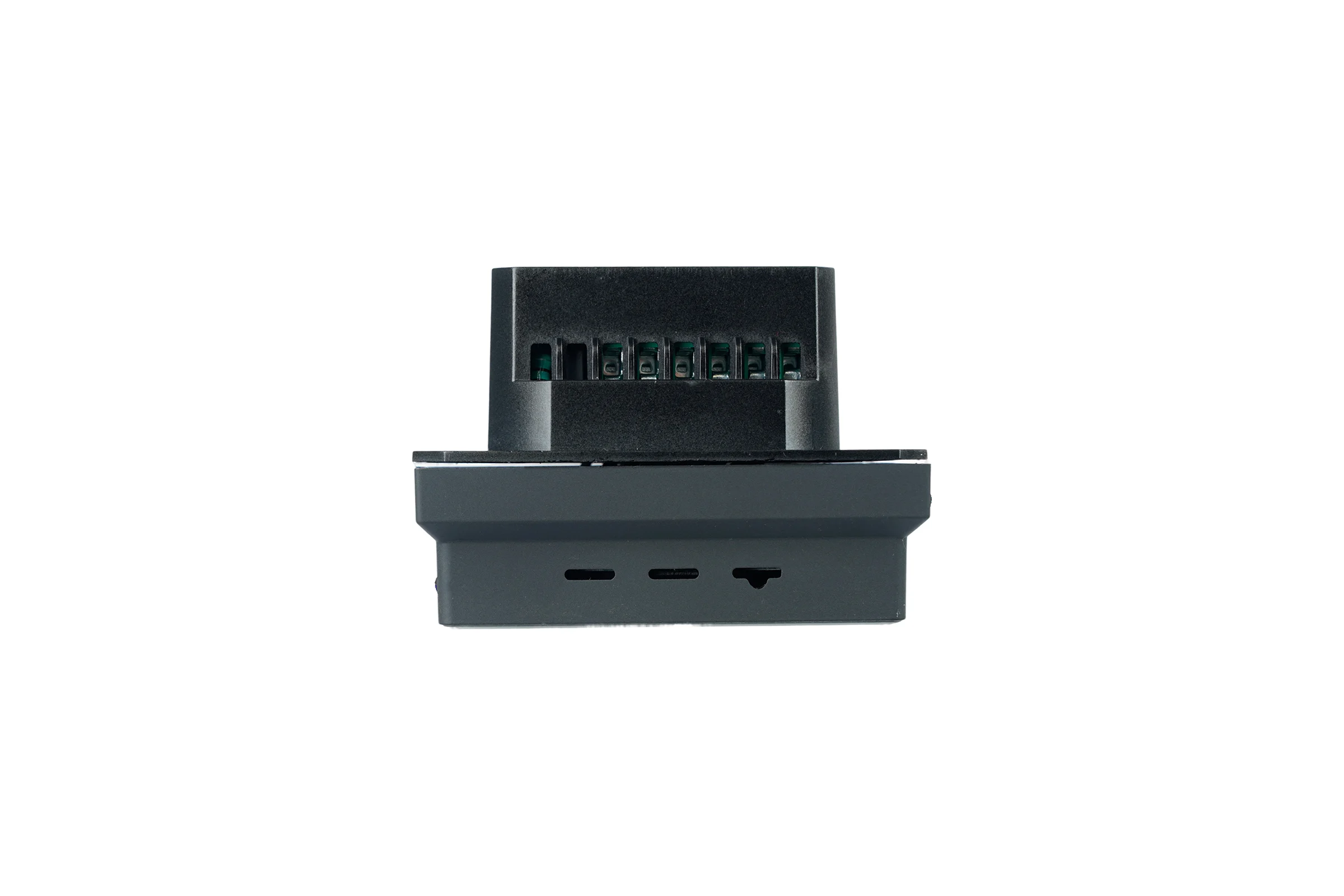 Терморегулятор STEKKER Wi-Fi (механизм), 250В, 3500Вт, серия Эмили, RSW00-5119-05, черный уголь, soft touch, 50377