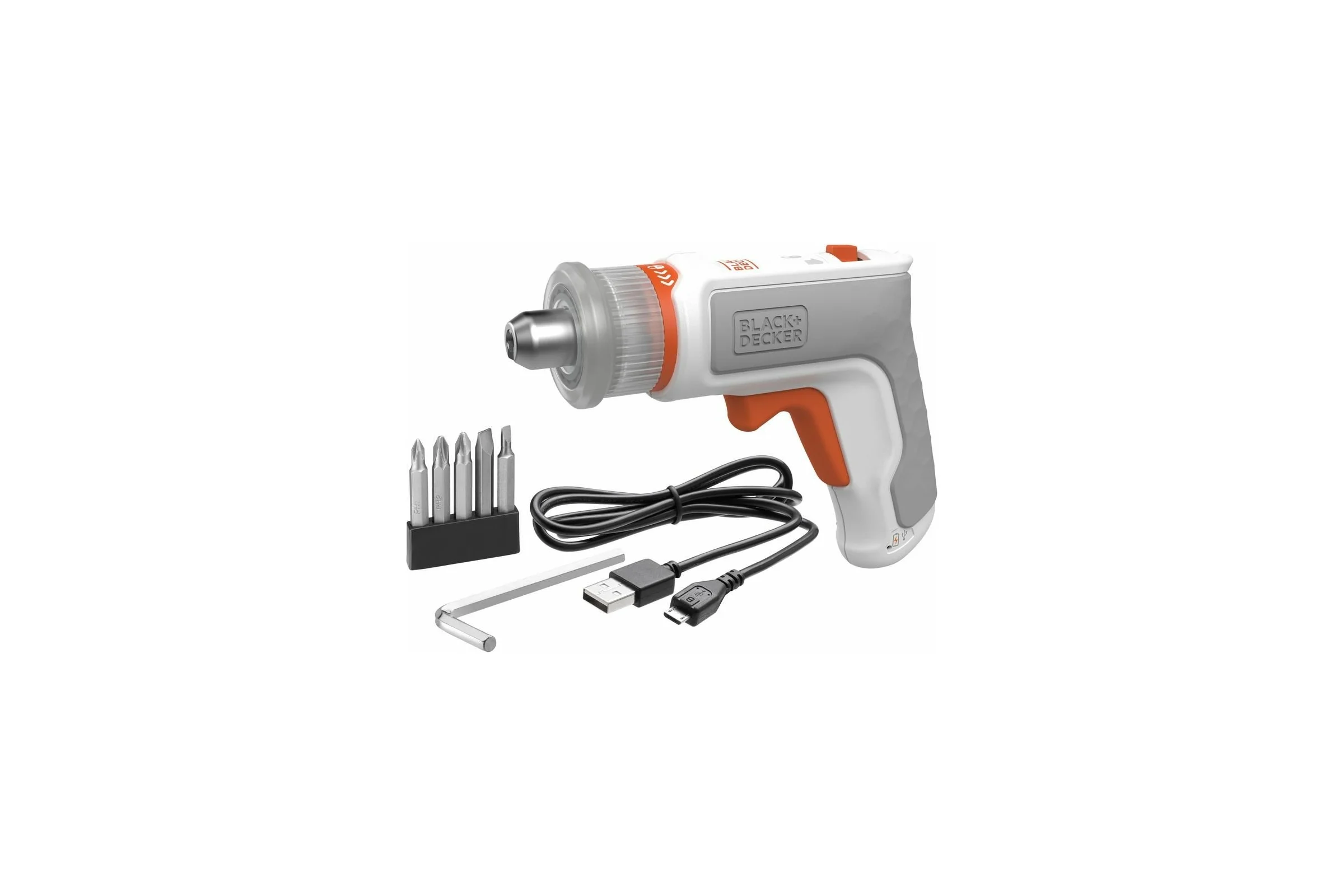 Аккумуляторная отвертка для сборки мебели Black&Decker BCRTA01-XJ