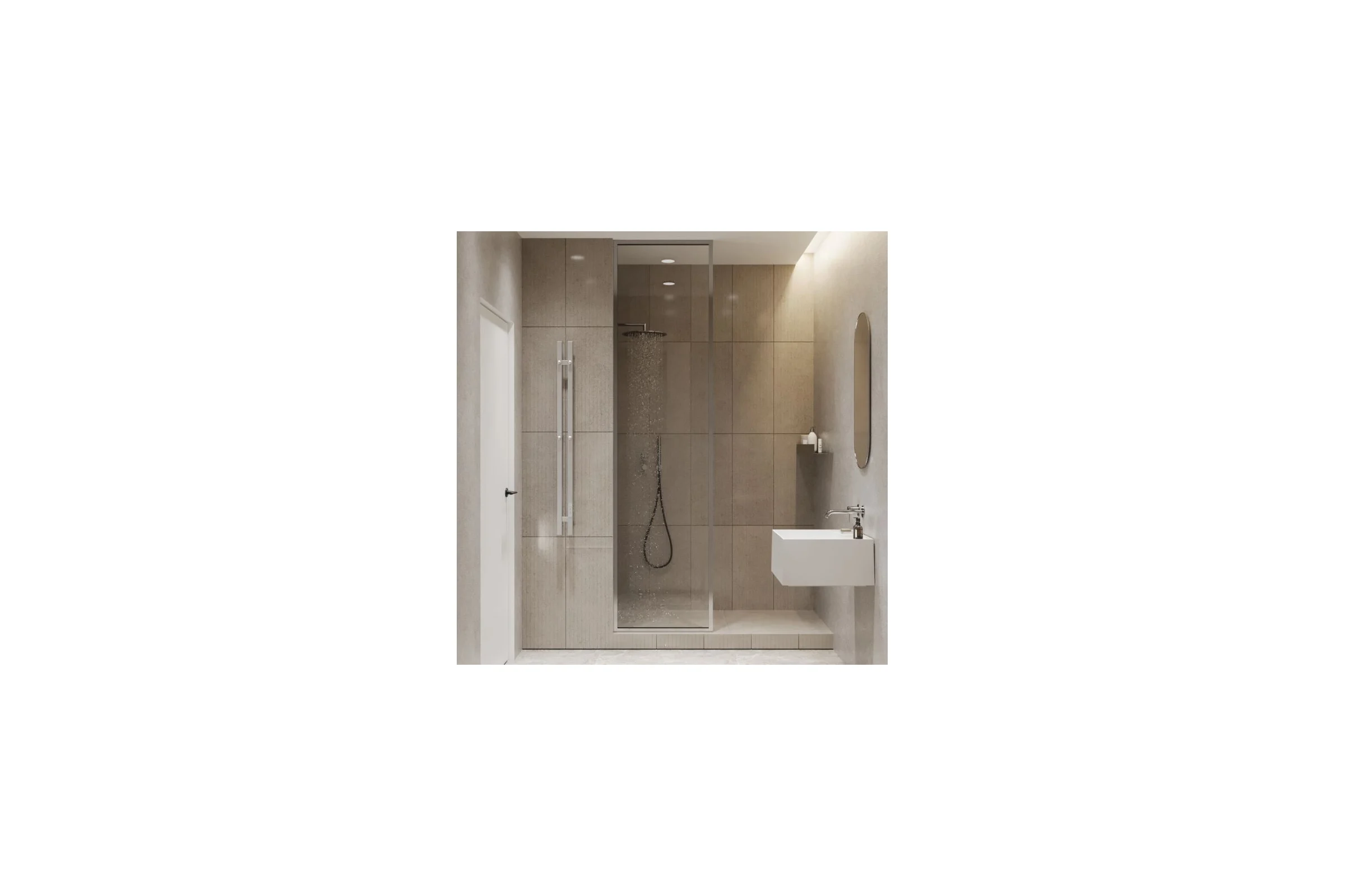 Полотенцесушитель MIXLINE MOON QUADRO MATT СHROME 120/10 таймер, 237 Вт электрический 557214