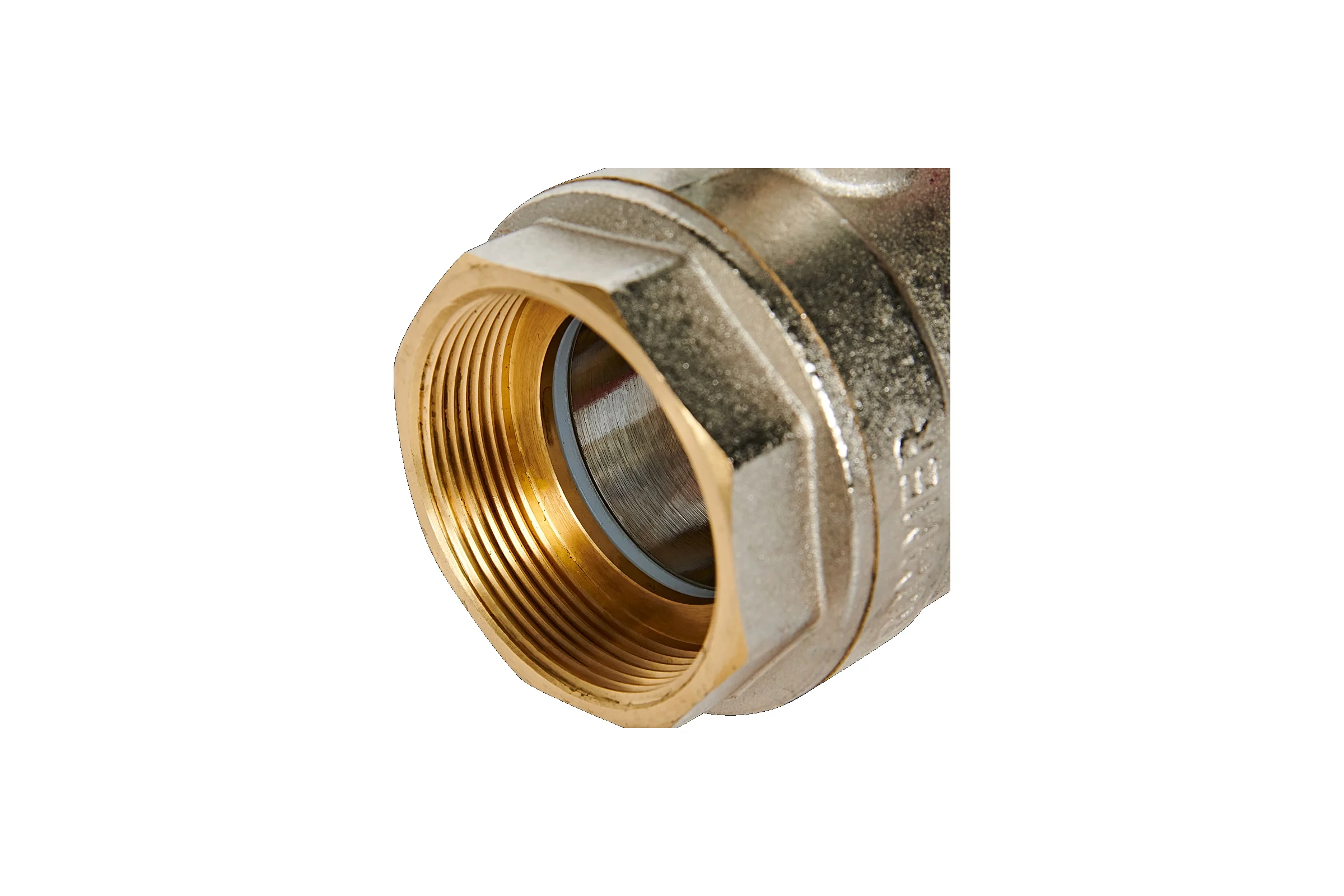 Кран шаровой неполнопроходной ROMMER RBV-0001-2110350 ВР/ВР, ручка рычаг 2 RG00938RJN7S89