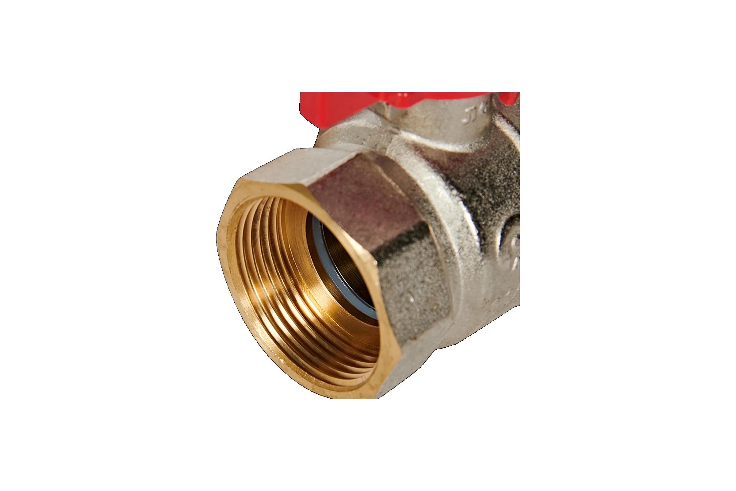 Кран шаровой ROMMER с американкой, ВР/НР, ручка бабочка 1 1/4 RBV-0005-2510232 RG00938RJNBC96