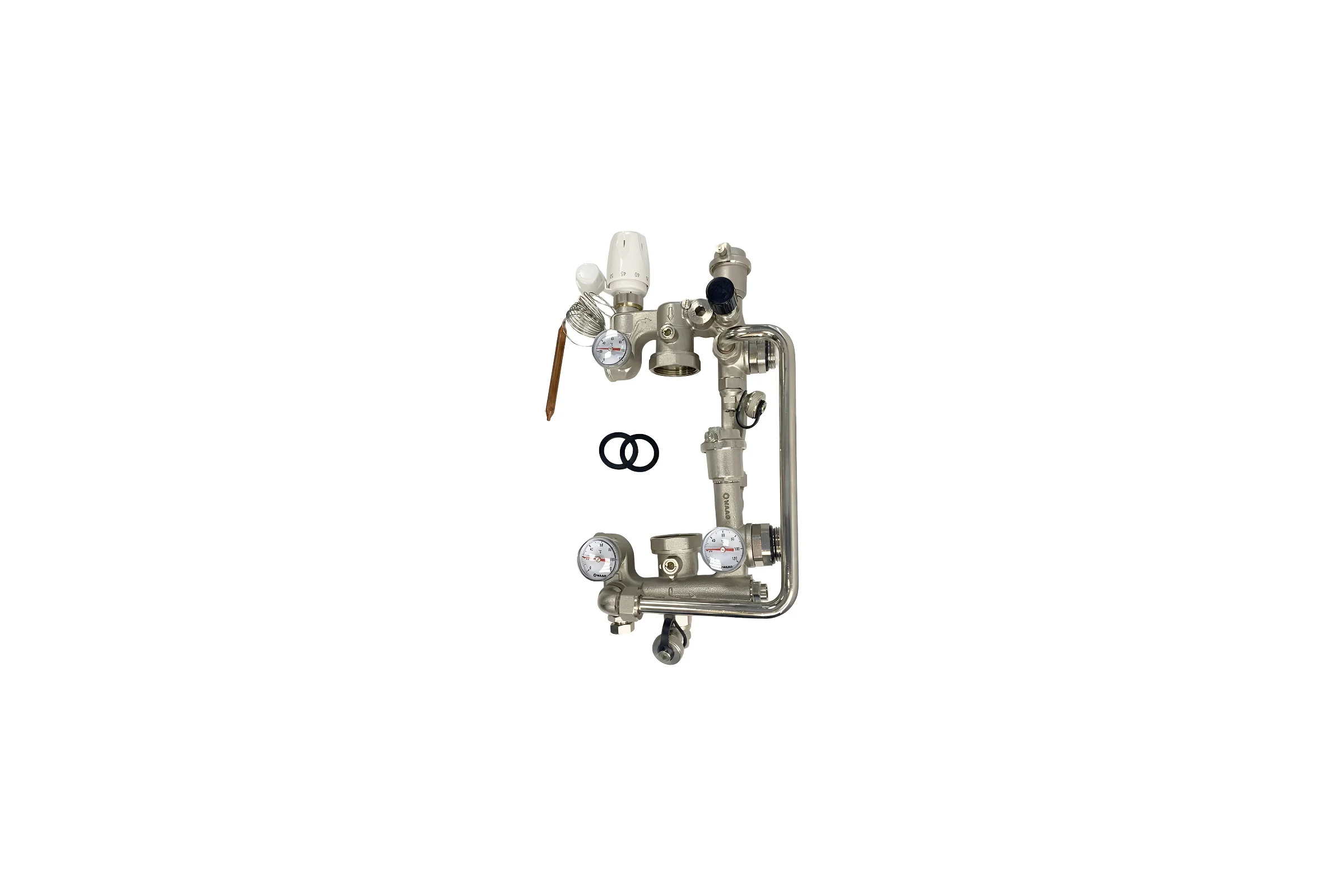 Узел смешения WaaG COMBI, с термоголовкой, DN25, 20 кВт WG.COMBI.0.180