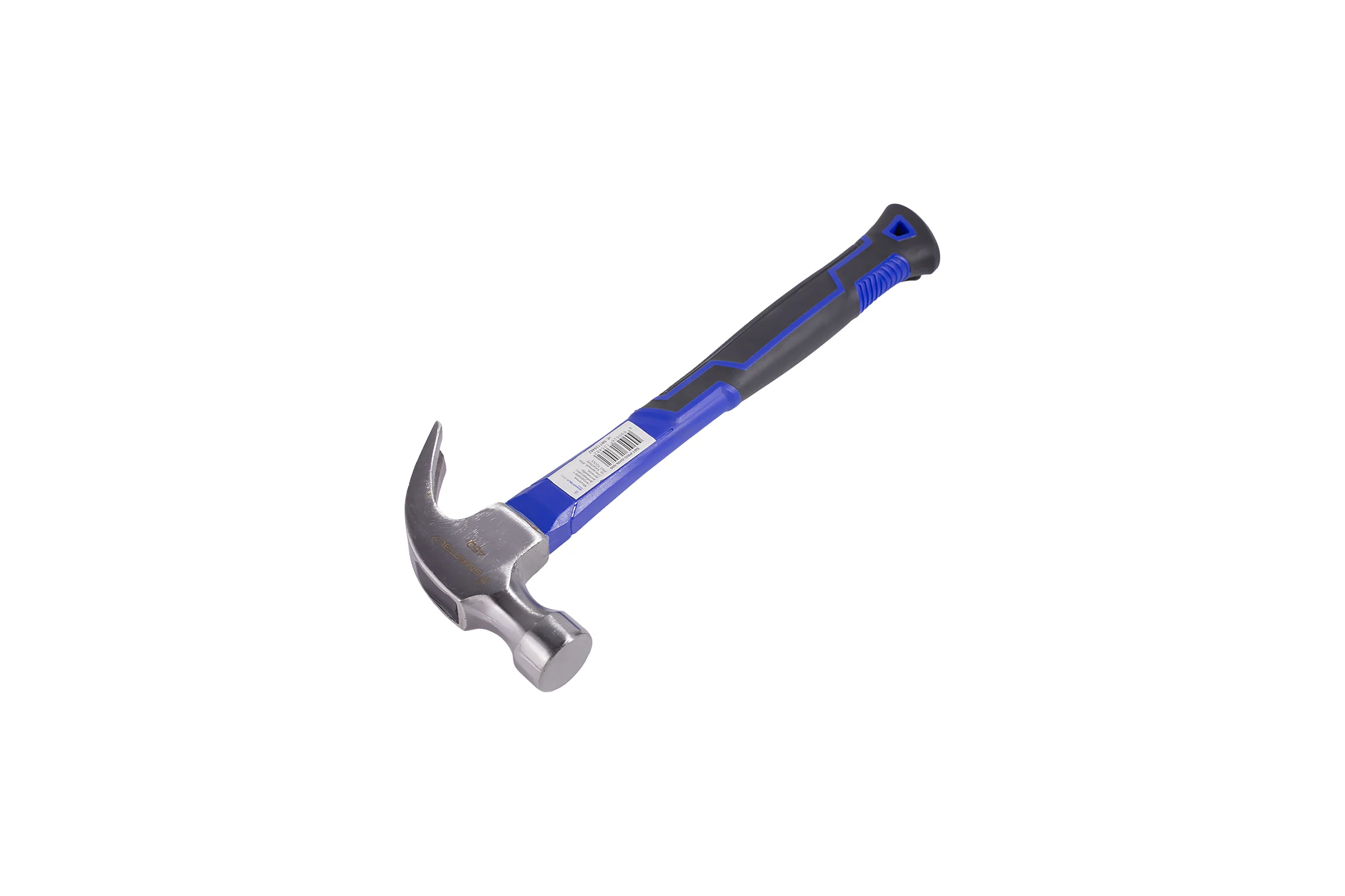 Молоток гвоздодер Smartbuy с фибергласс. антивибр. ручкой, слесарный, 450 гр,  PRO TOOLS SBT-PRO-GHN SBT-PRO-GHN-500