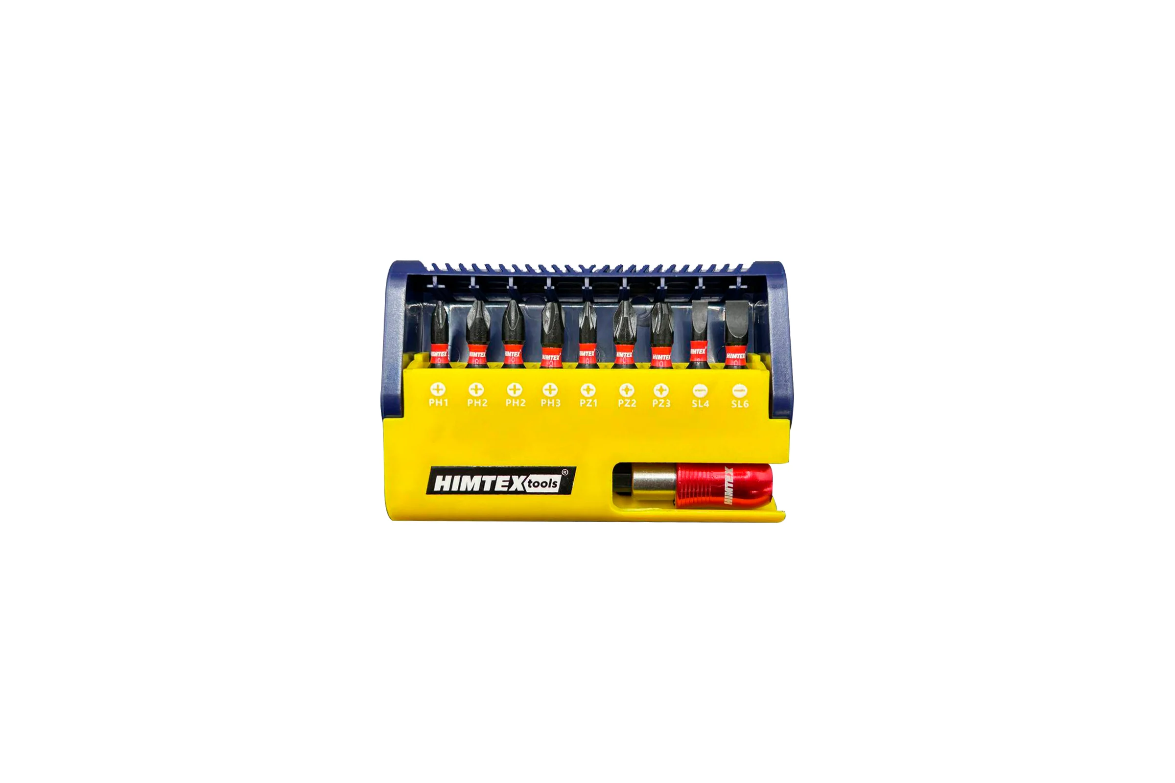 Набор HIMTEX 9 бит + держатель в кейсе, 25мм BITSSET925